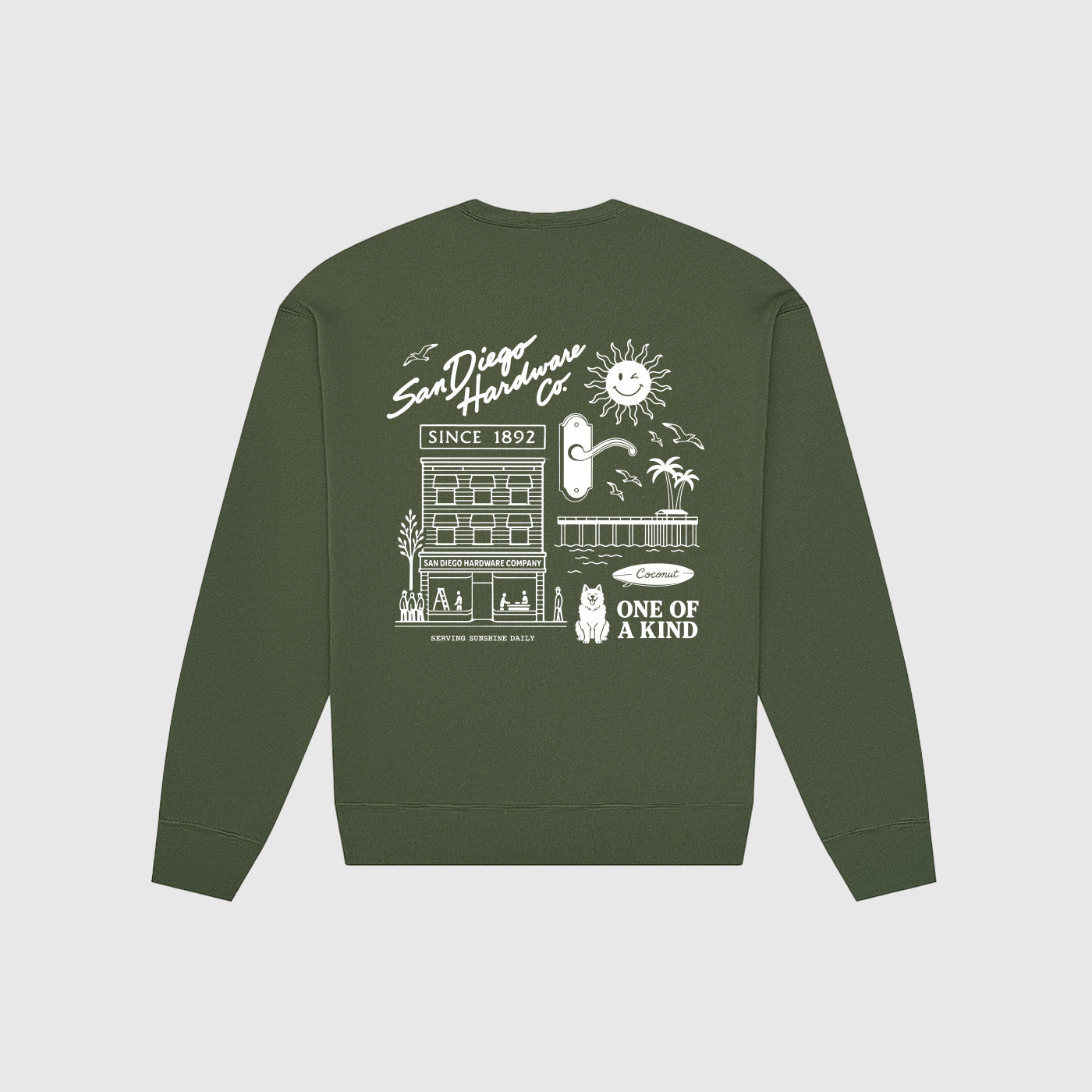 San Diego Hardware Fleece Sweatshirt