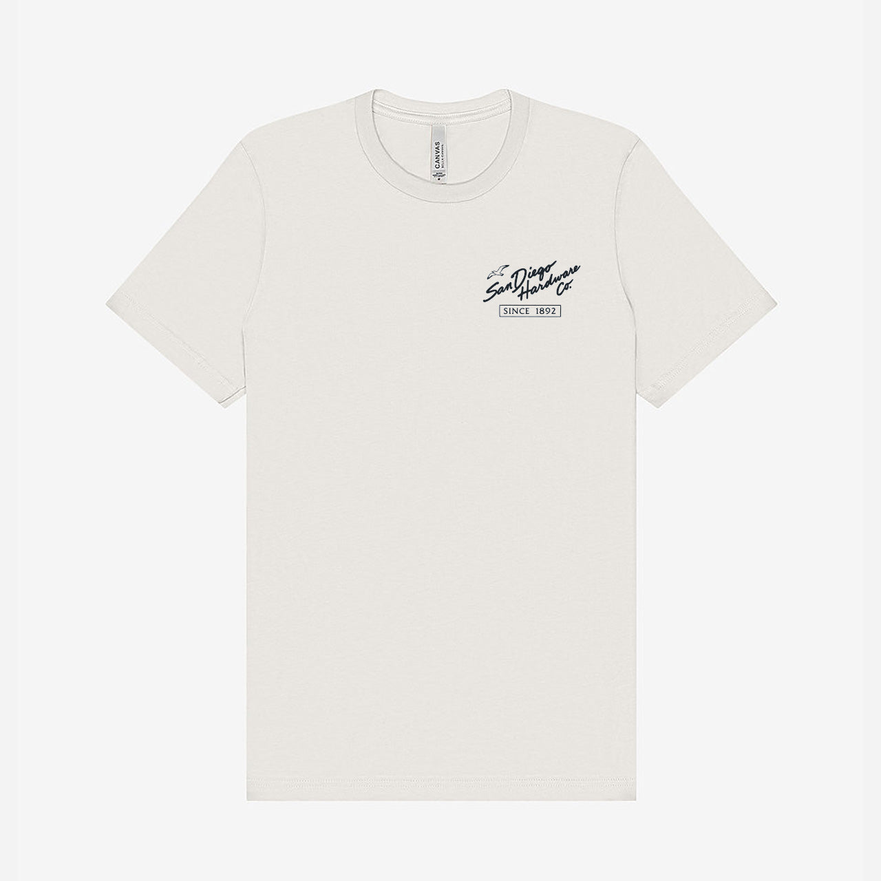 San Diego Hardware Vintage White Tee Shirt