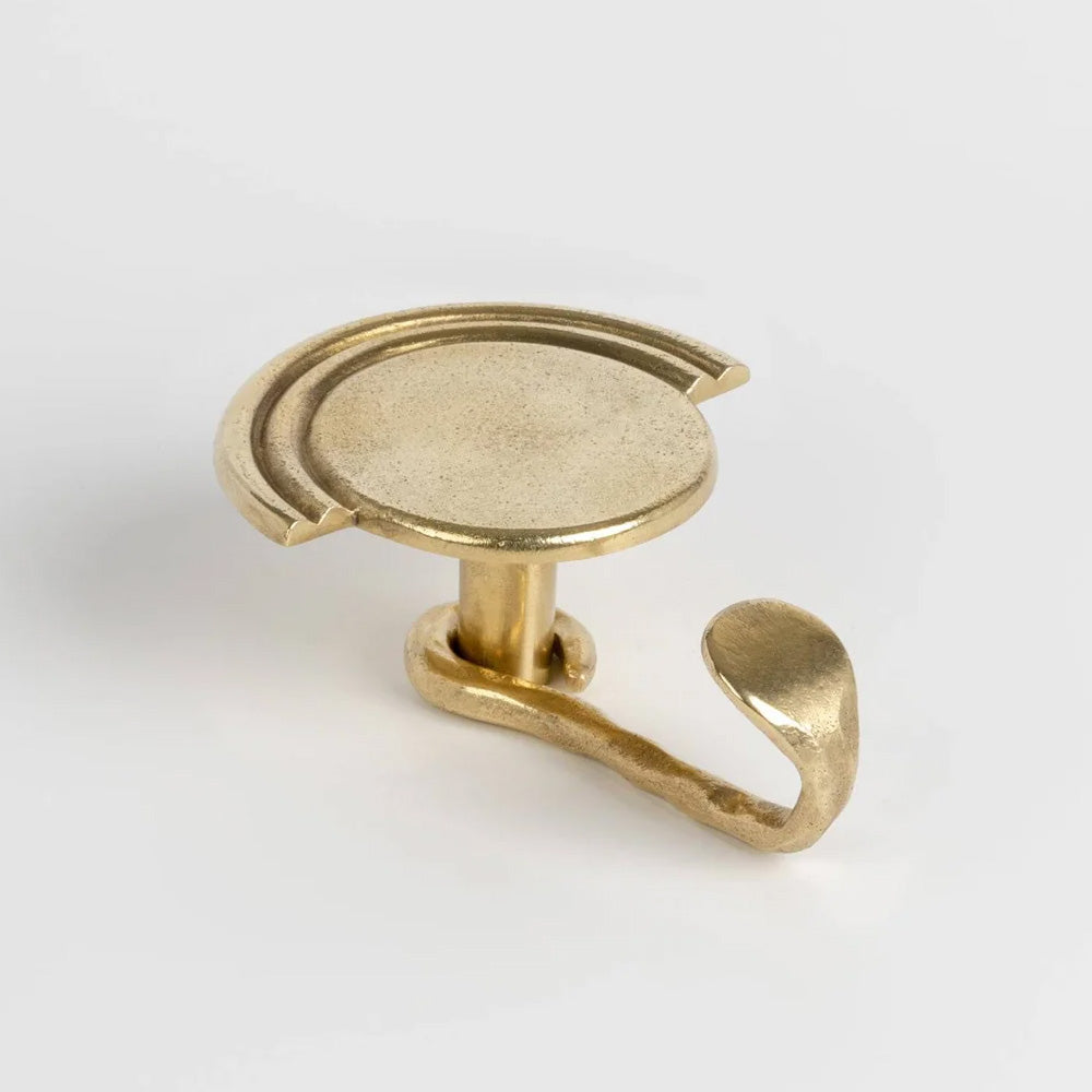 Forme 05 Solid Brass Wall Hook