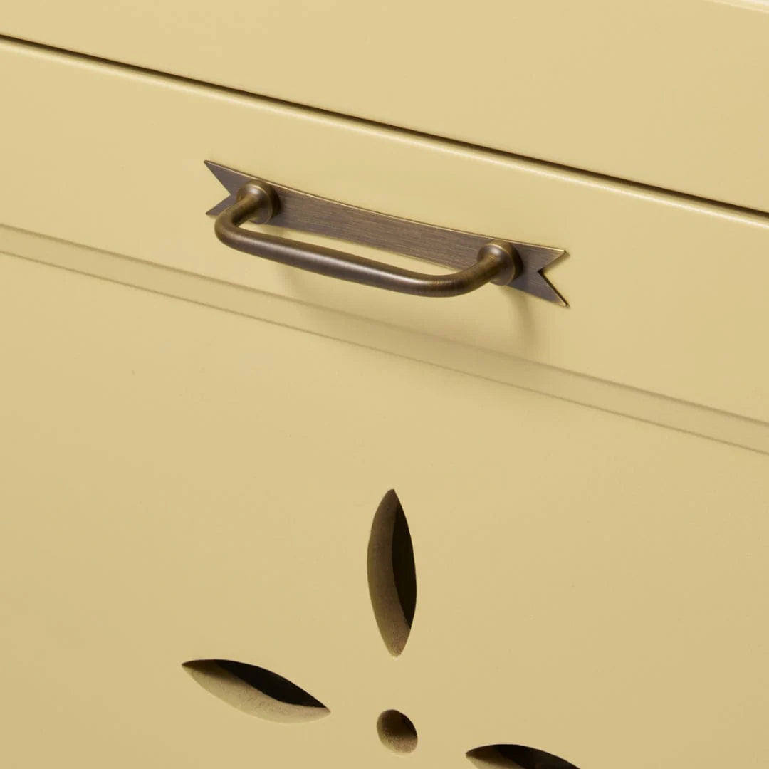 Grayson Cabinet Pull and Ribbon Backplate