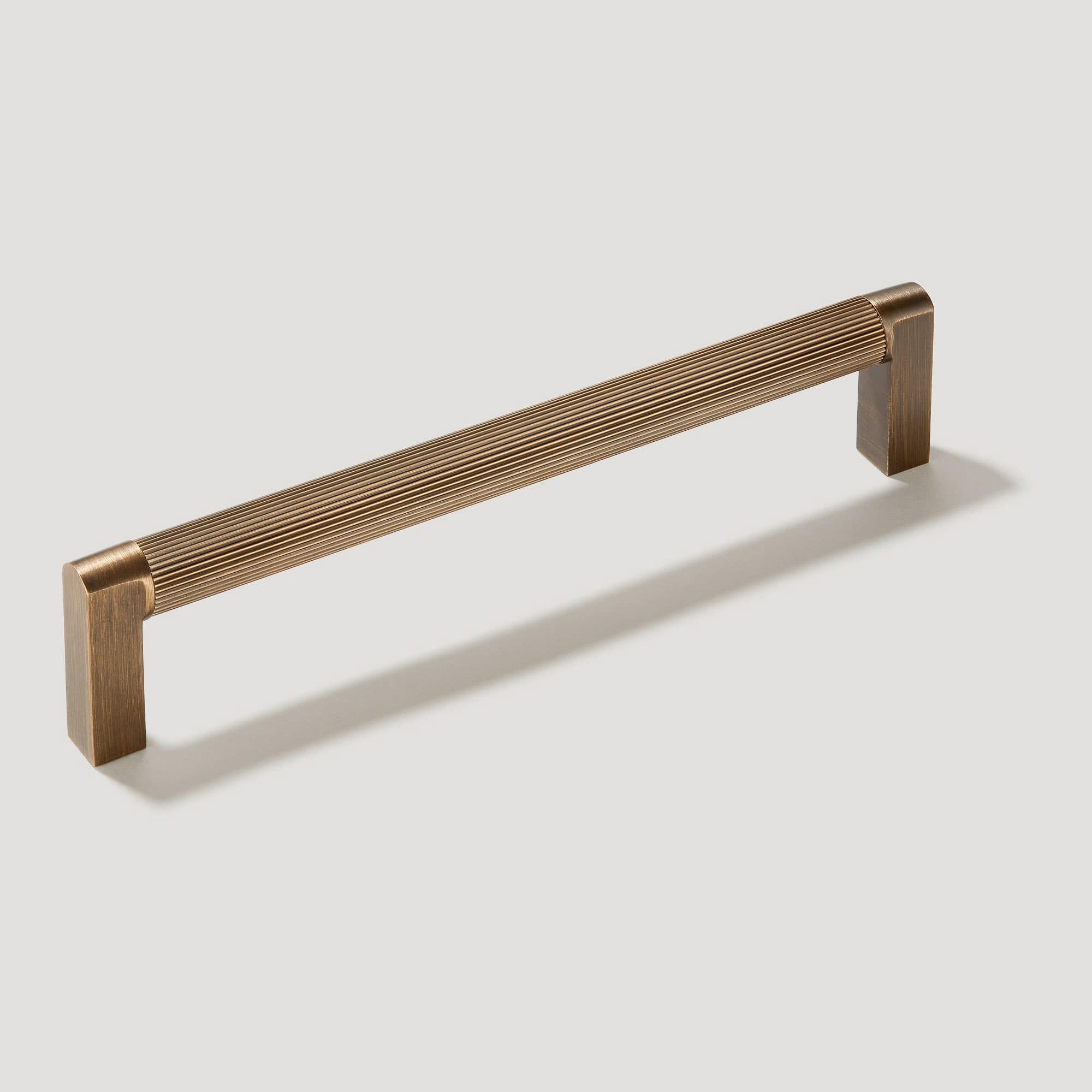 Becker Grooved D-Bar Cabinet Pull