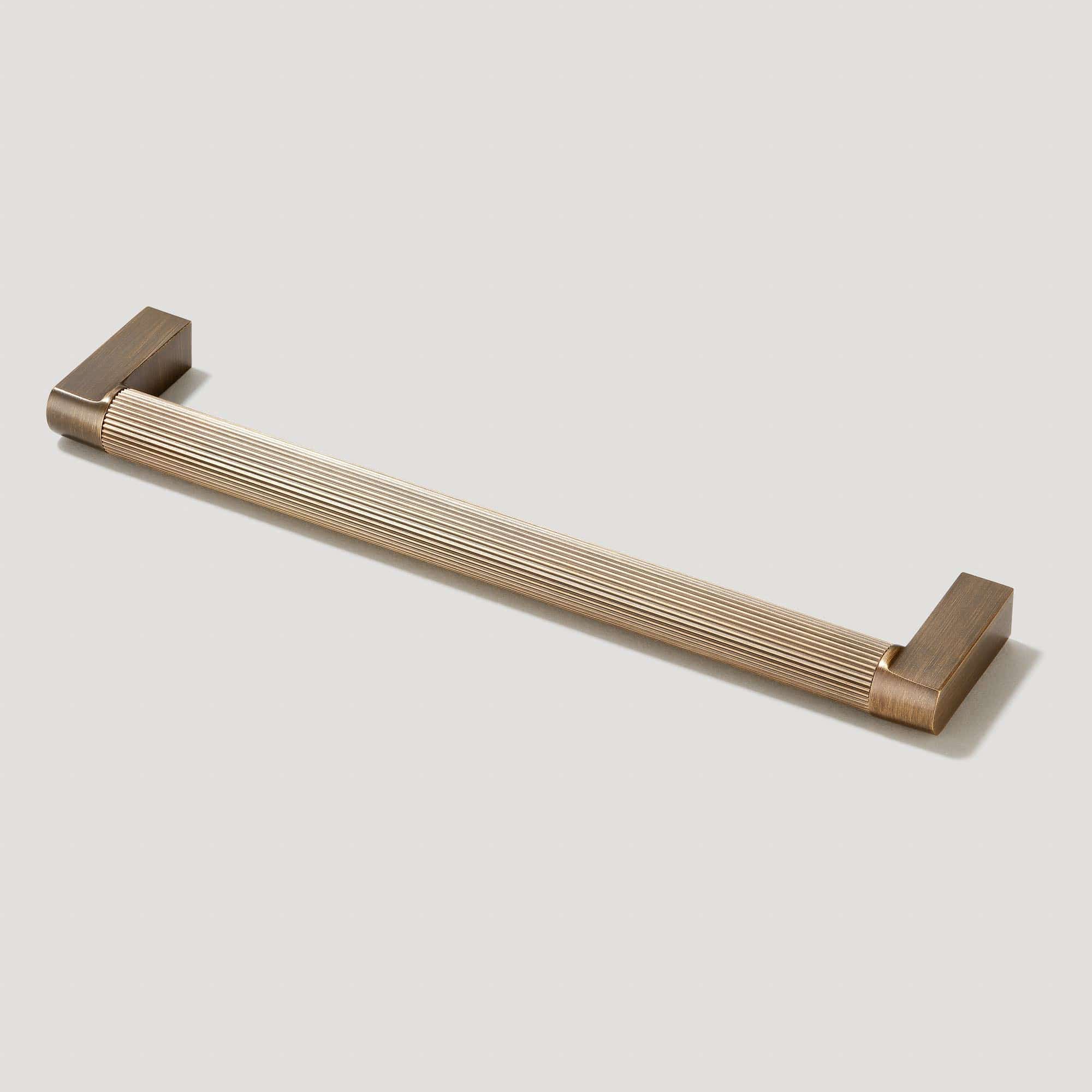 Becker Grooved D-Bar Cabinet Pull