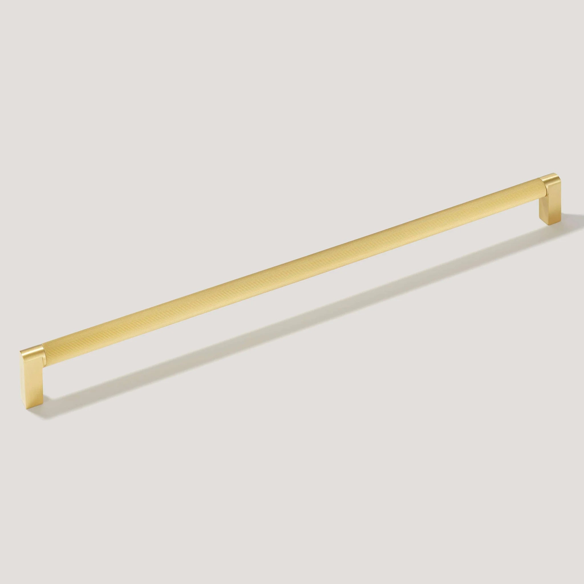 Becker Grooved D-Bar Cabinet Pull