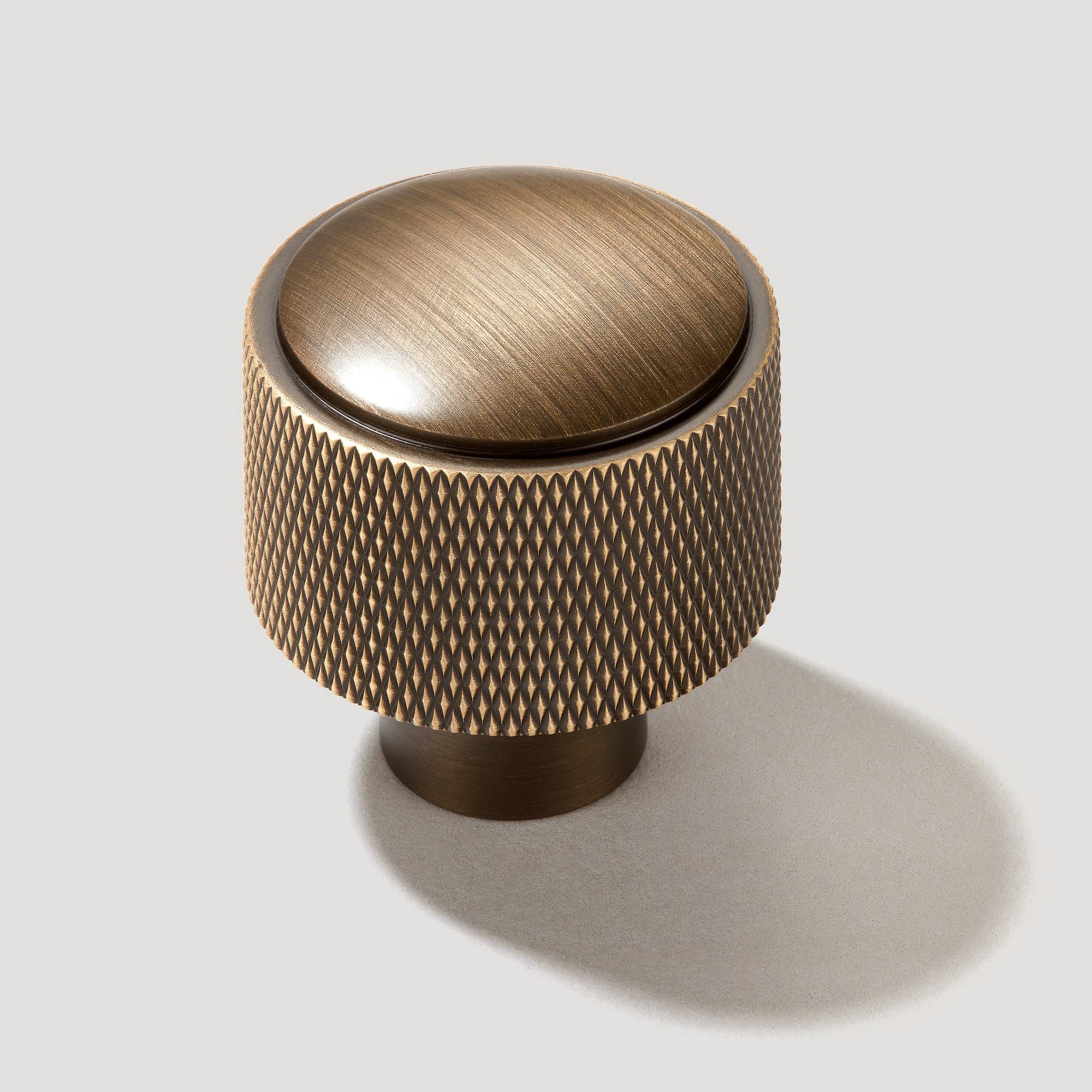 Humboldt Knurled Button Cabinet Knob