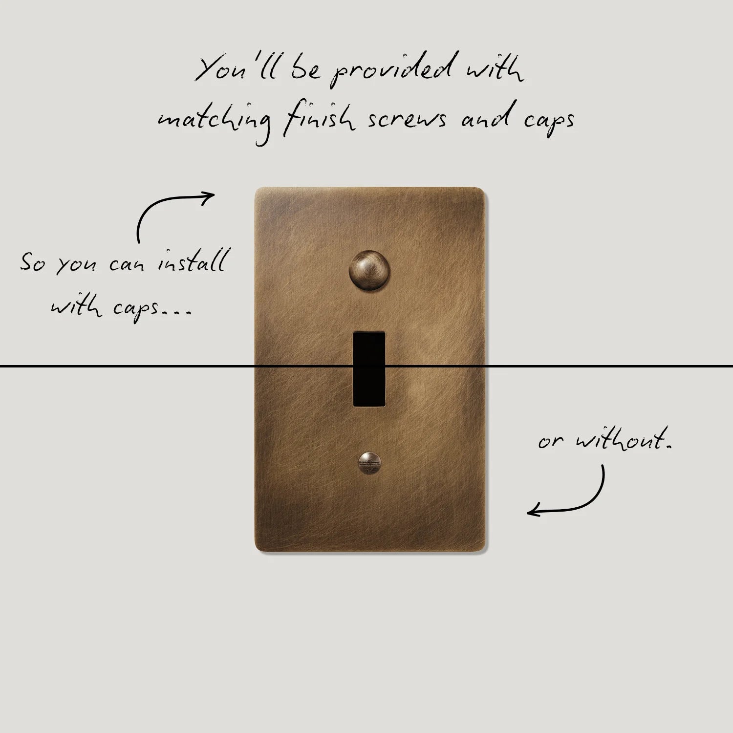 Jasper Decorative Toggle Switch
