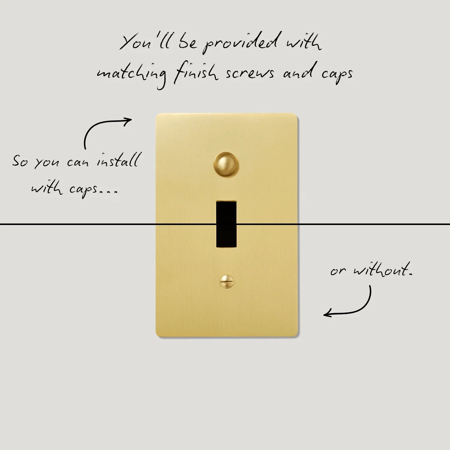Jasper Decorative Toggle Switch