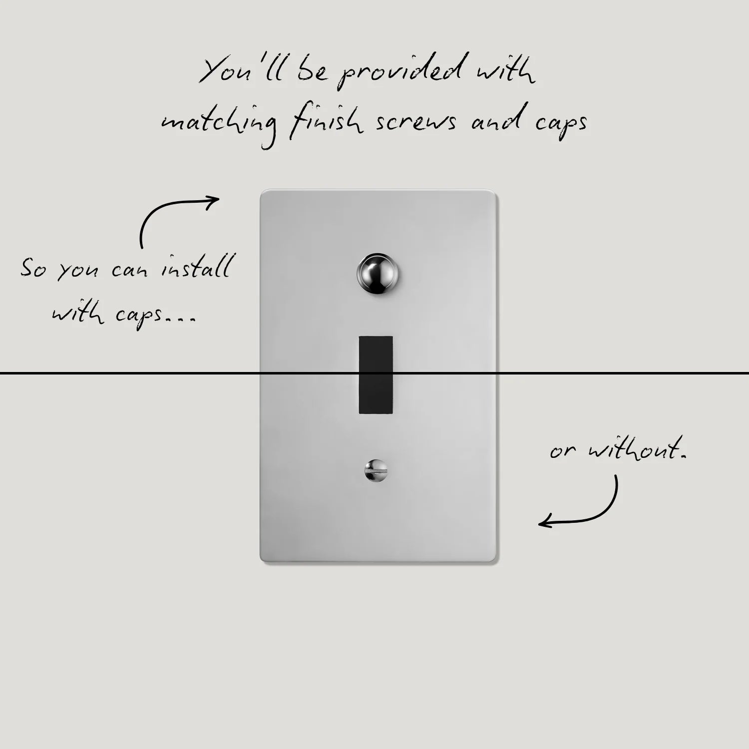 Jasper Decorative Toggle Switch