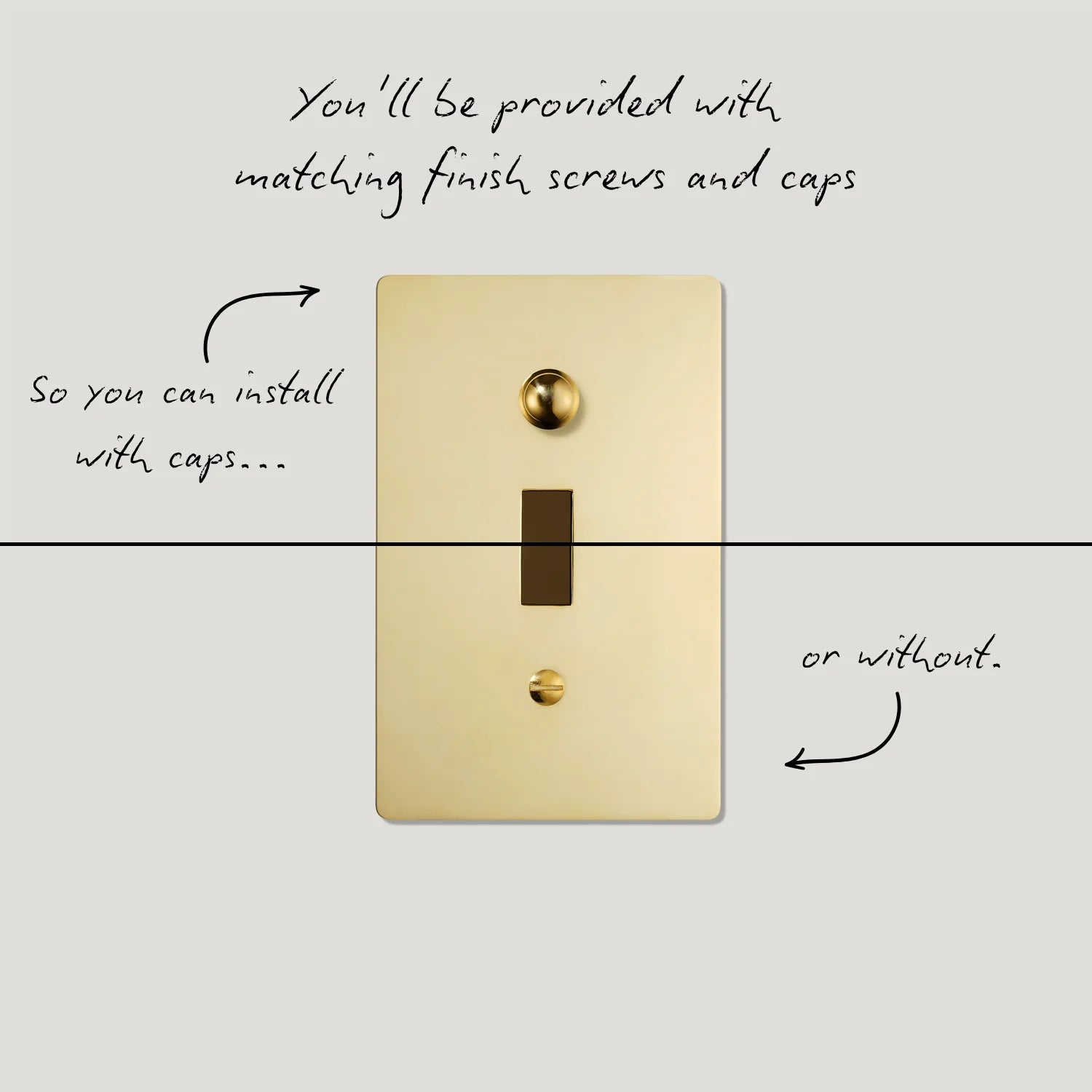 Jasper Decorative Toggle Switch