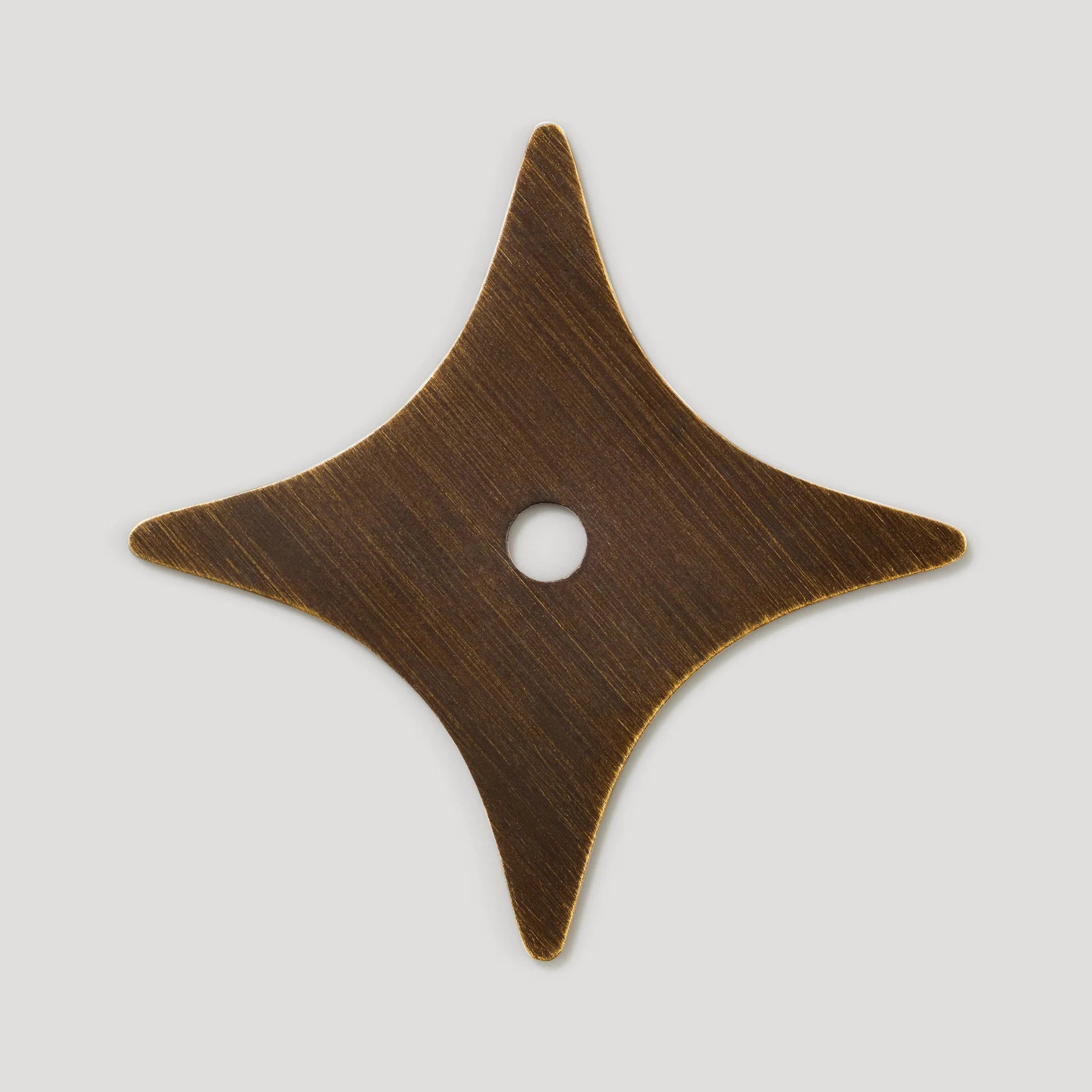 Ada Star Cabinet Knob Backplate