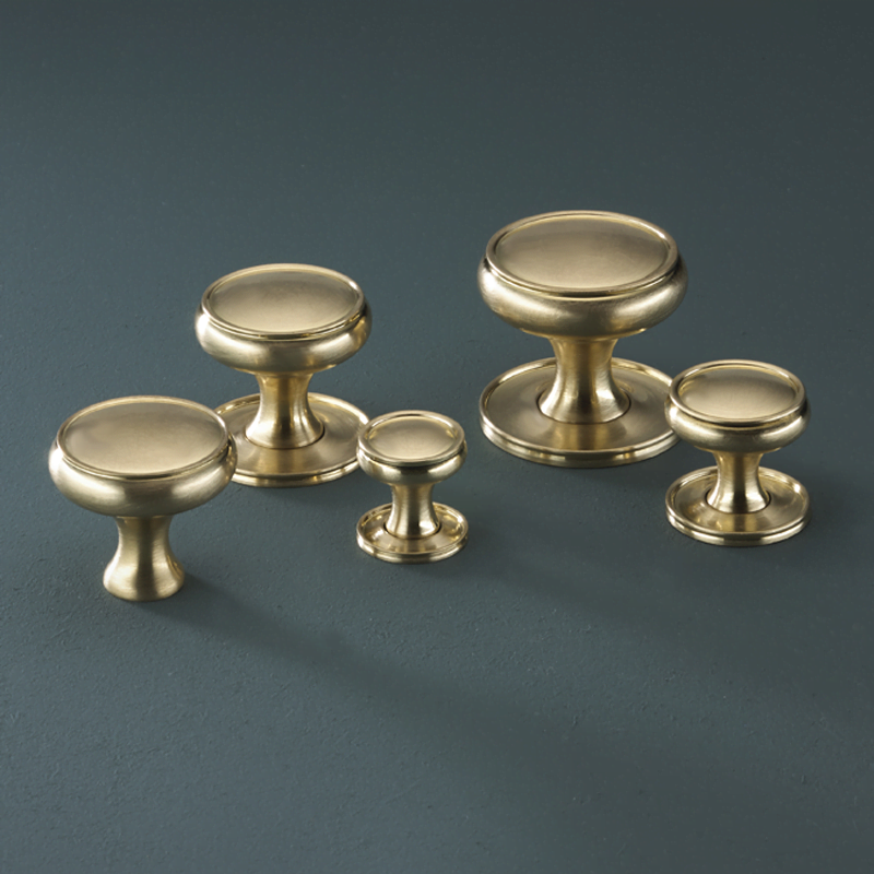 Cushion 0694 Cabinet Knob with Ring Design