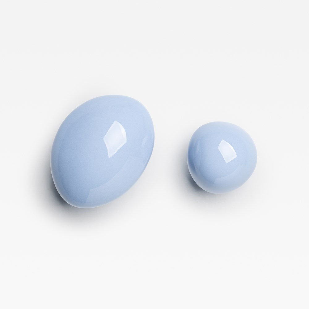 Colored Gloss Pebble Knob