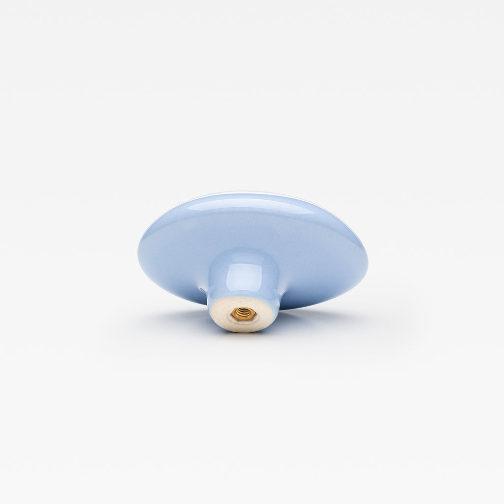 Colored Gloss Pebble Knob