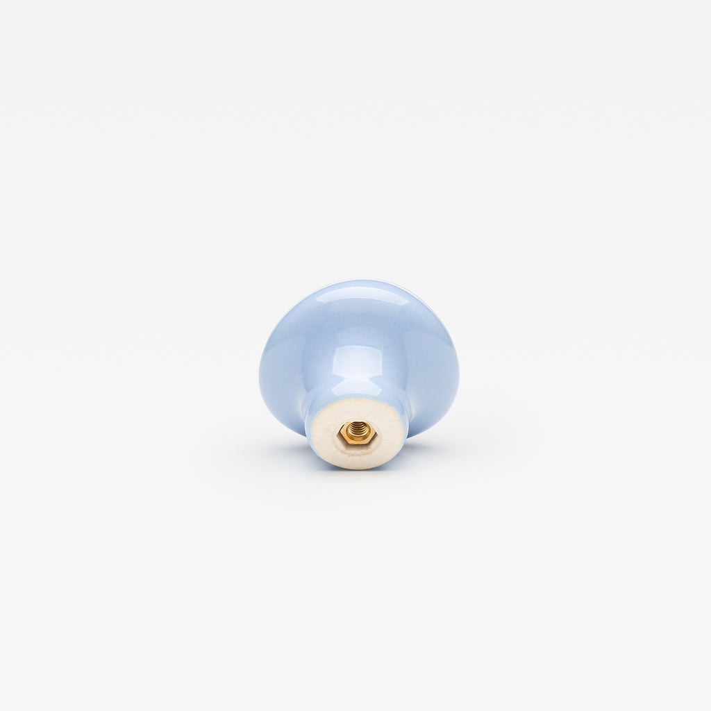 Colored Gloss Pebble Knob