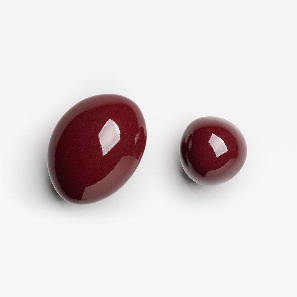 Colored Gloss Pebble Knob