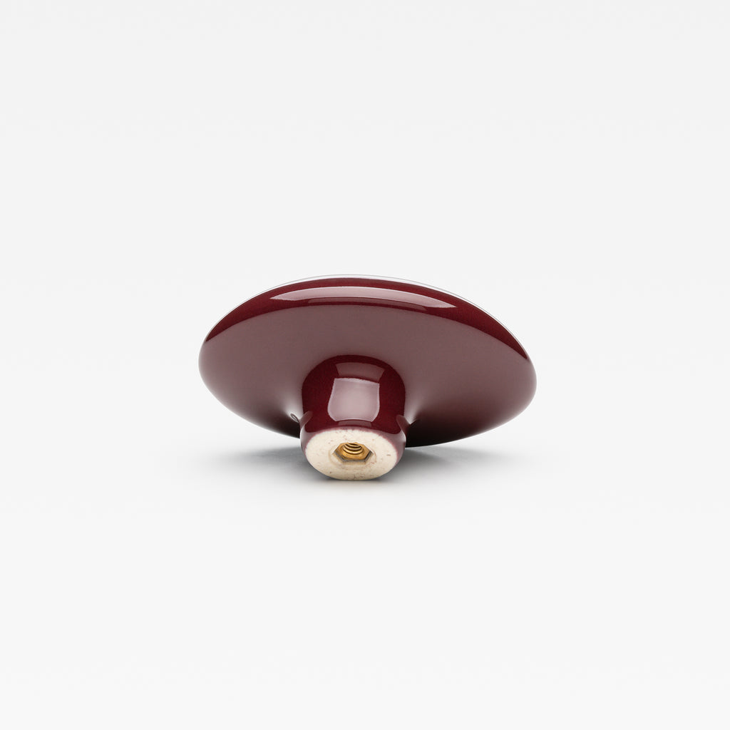 Colored Gloss Pebble Knob