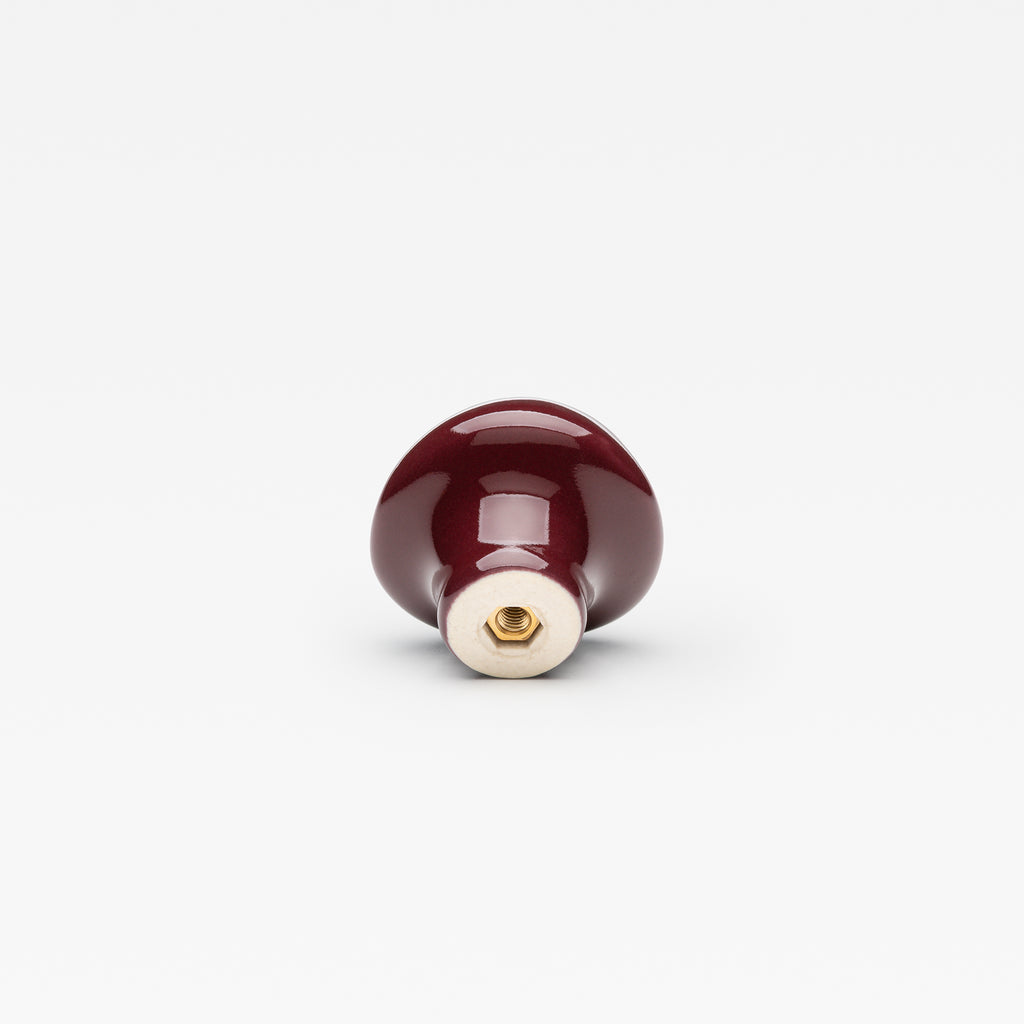 Colored Gloss Pebble Knob