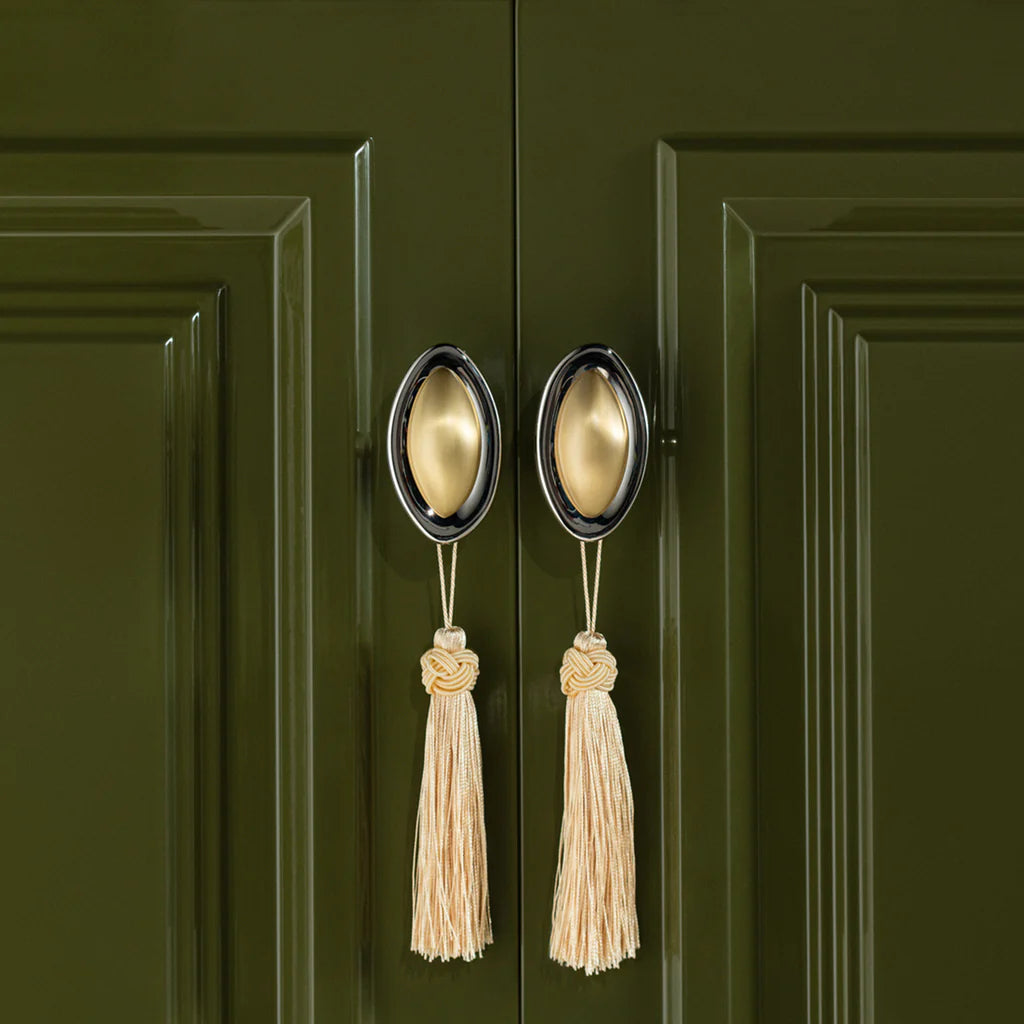 Duet Split Finish Cabinet Knob