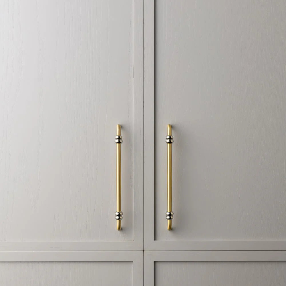 Duet Split Finish Cabinet Pull