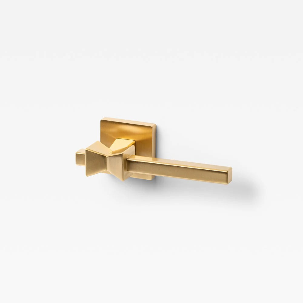 Forma Solid Brass Door Lever