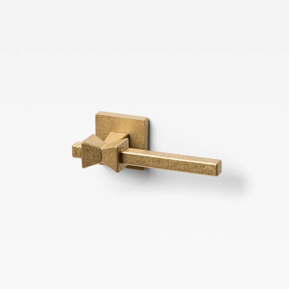Forma Solid Brass Door Lever
