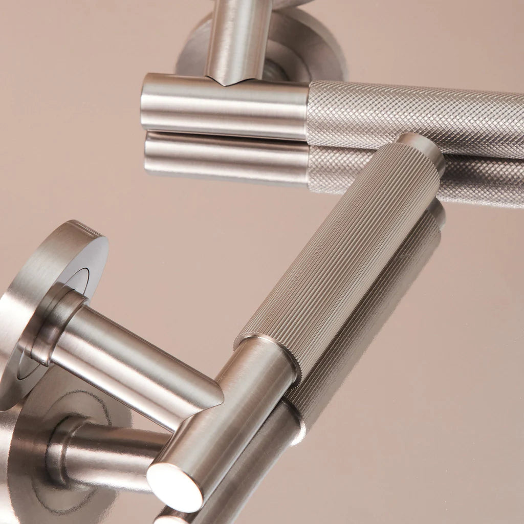 Linear Solid Brass Door Lever