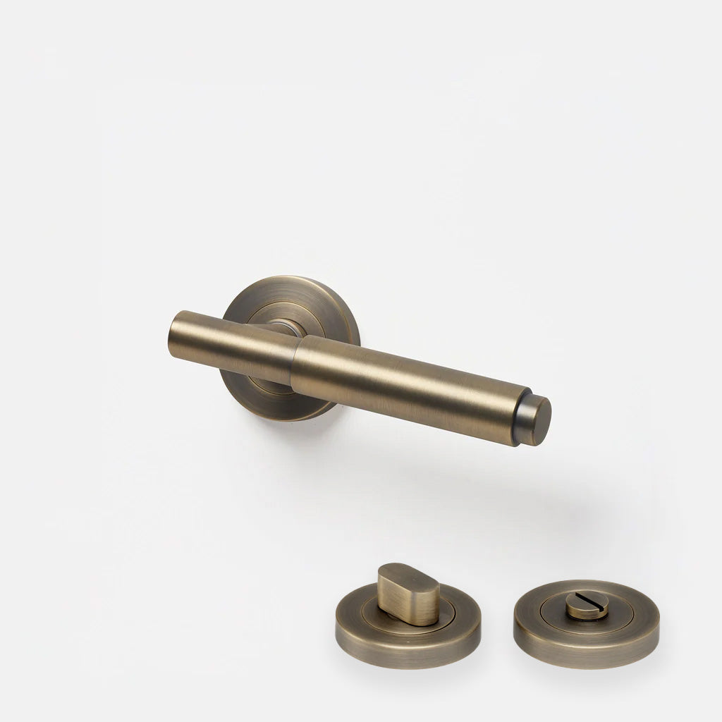 Lola Solid Brass Door Lever