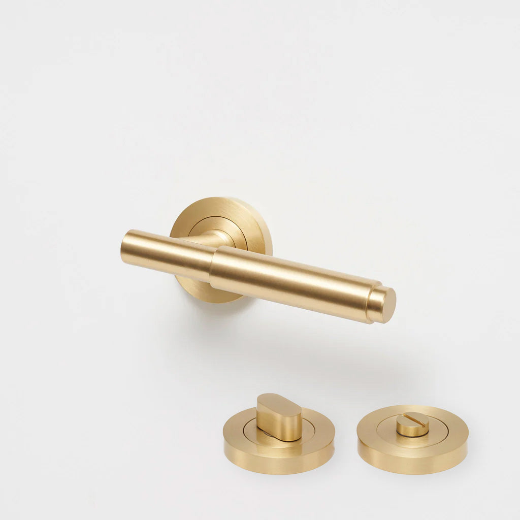 Lola Solid Brass Door Lever