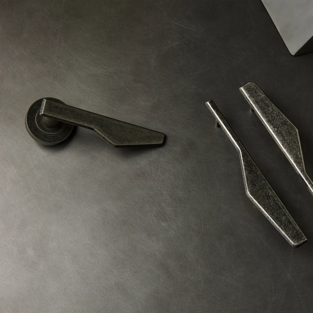 Outline C Solid Brass Door Lever