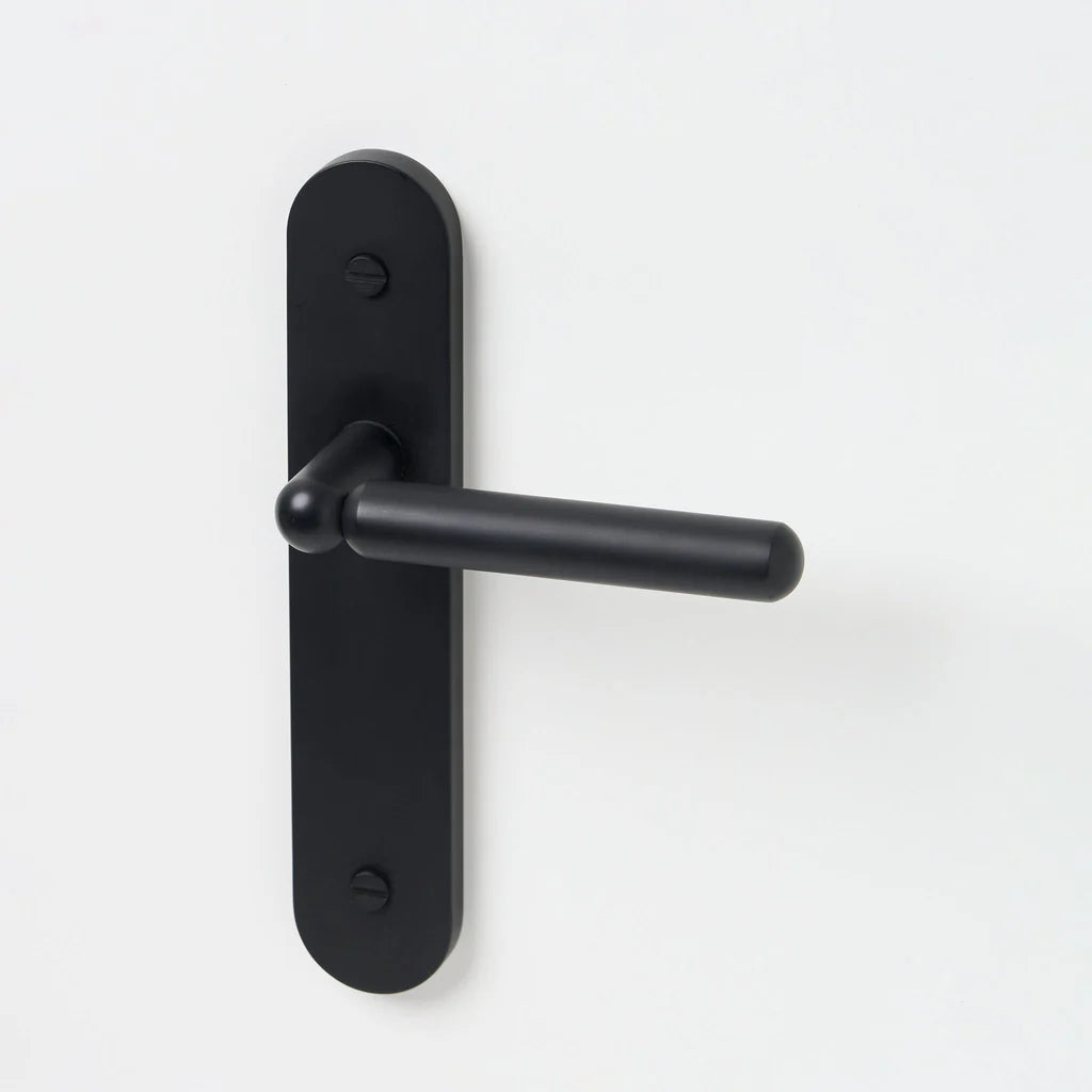 Tubby Solid Brass Door Lever Set