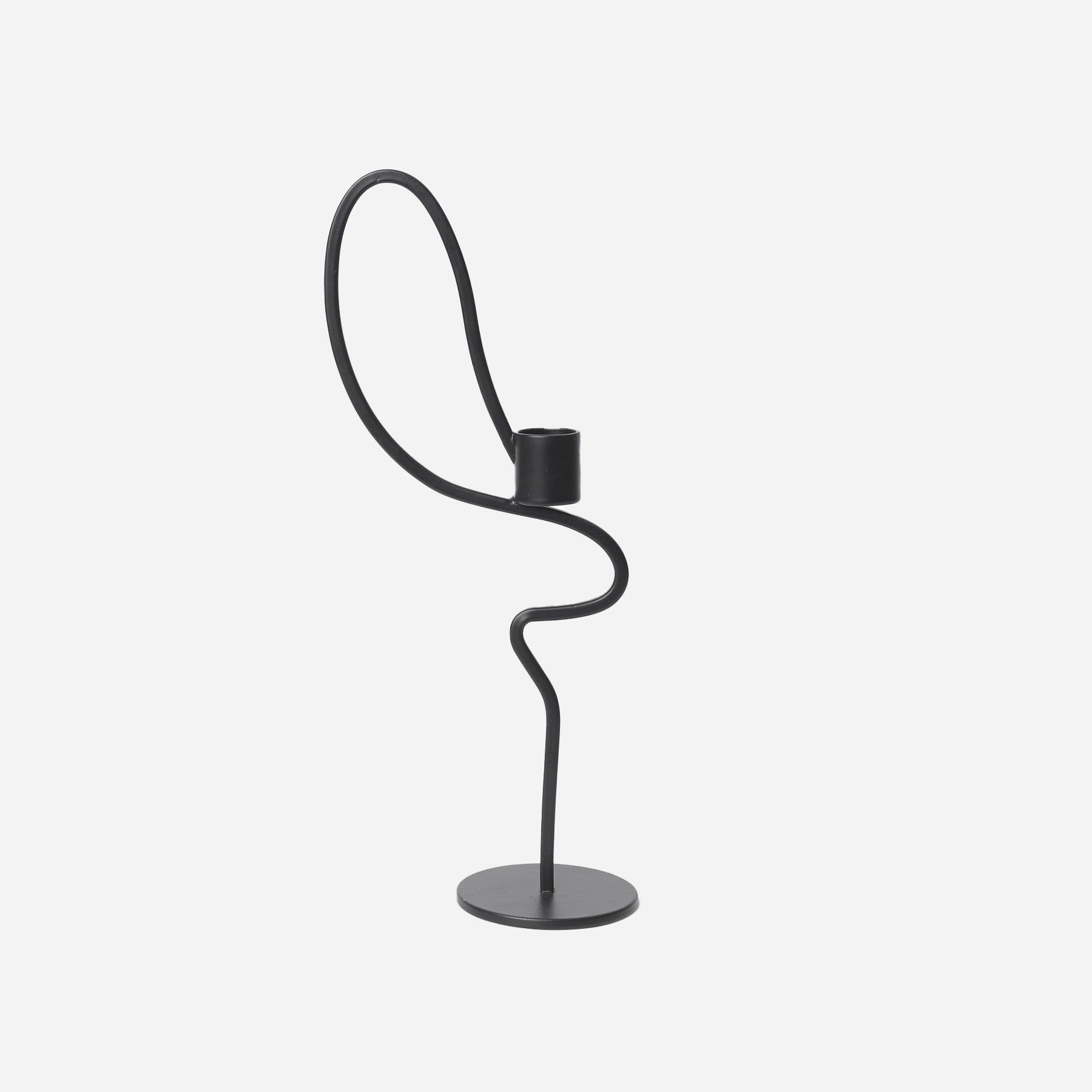 Valse Wavy Candle Holder, Tall