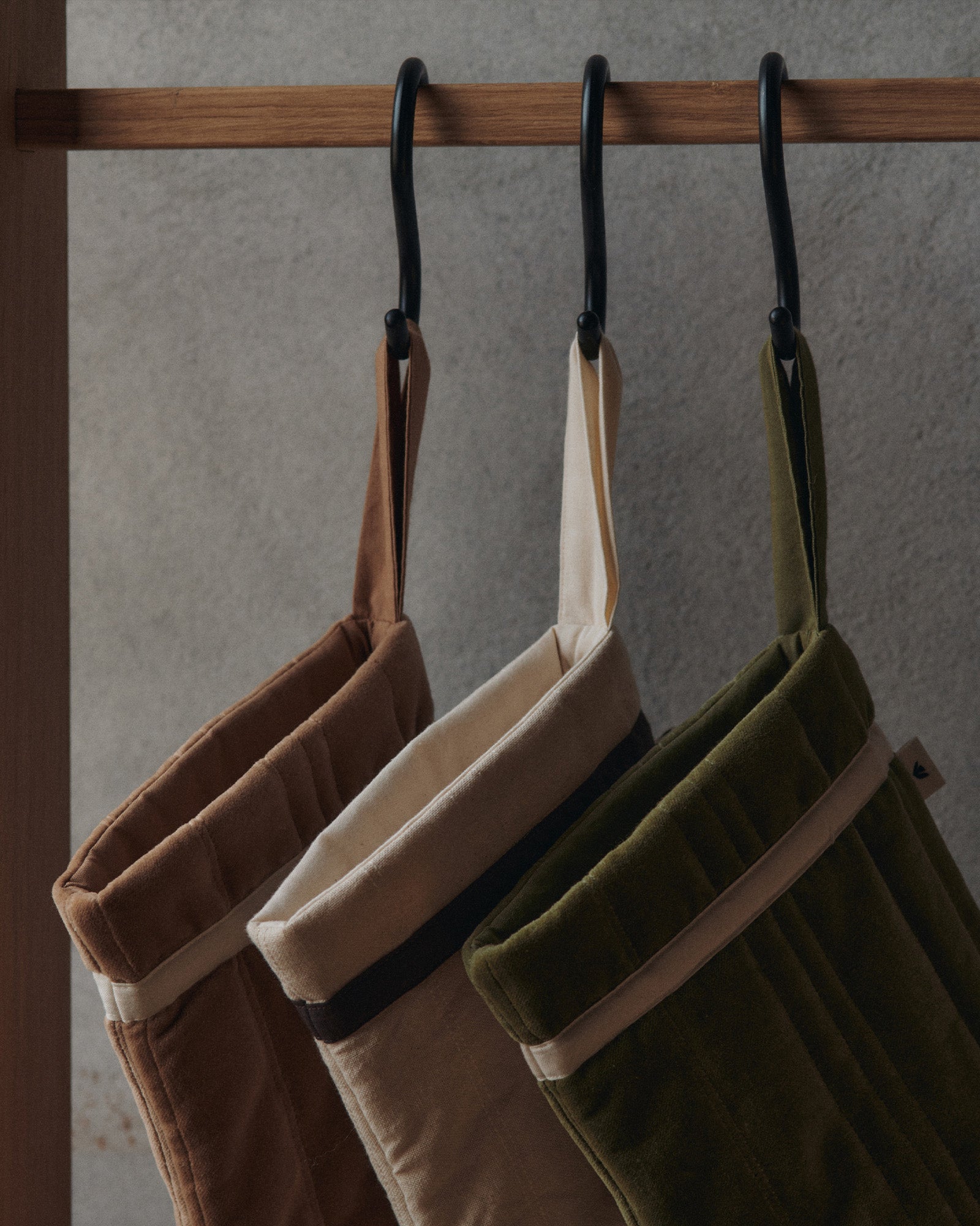 Vari Quilted Christmas Stocking