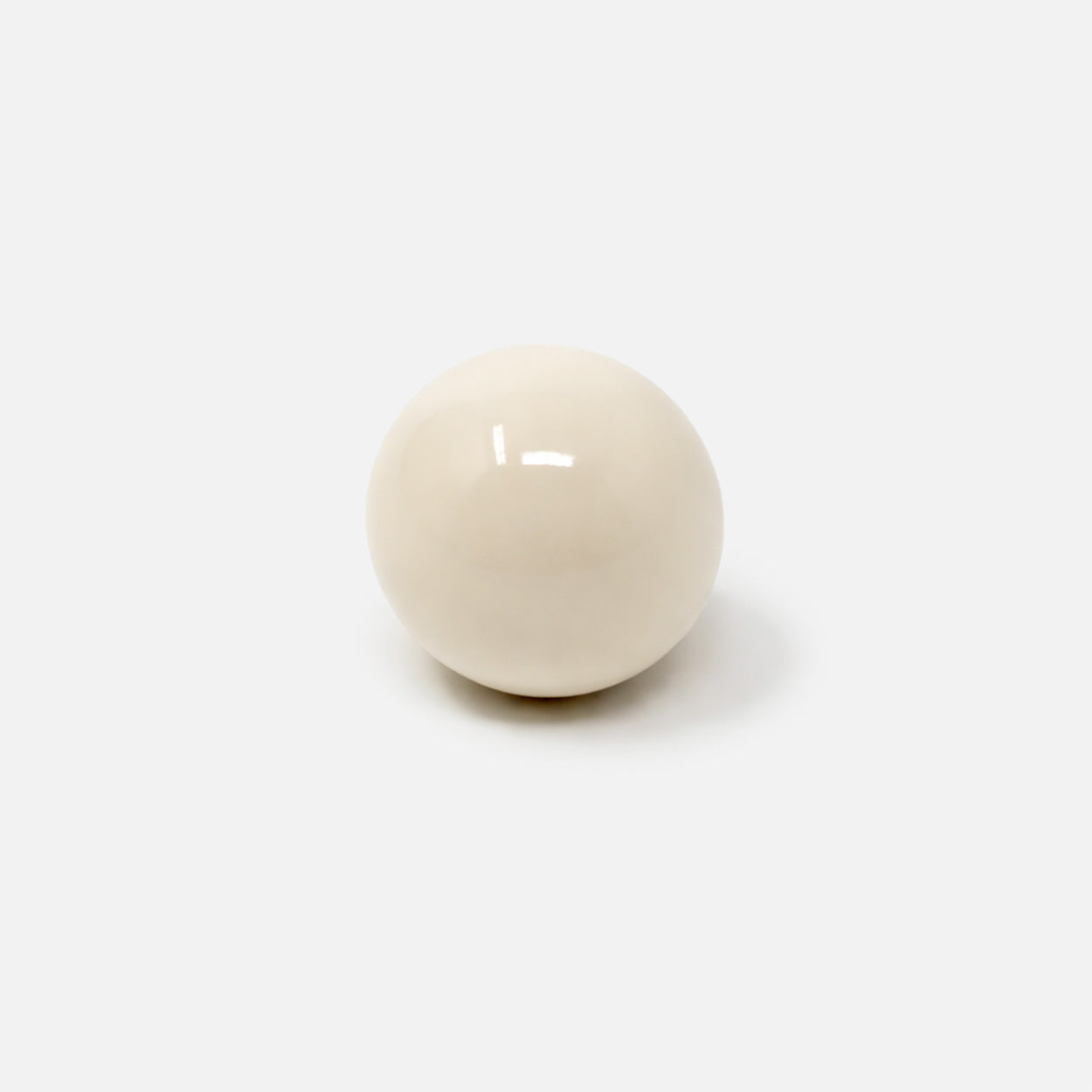 Poppy Colored Gloss Cabinet Knob