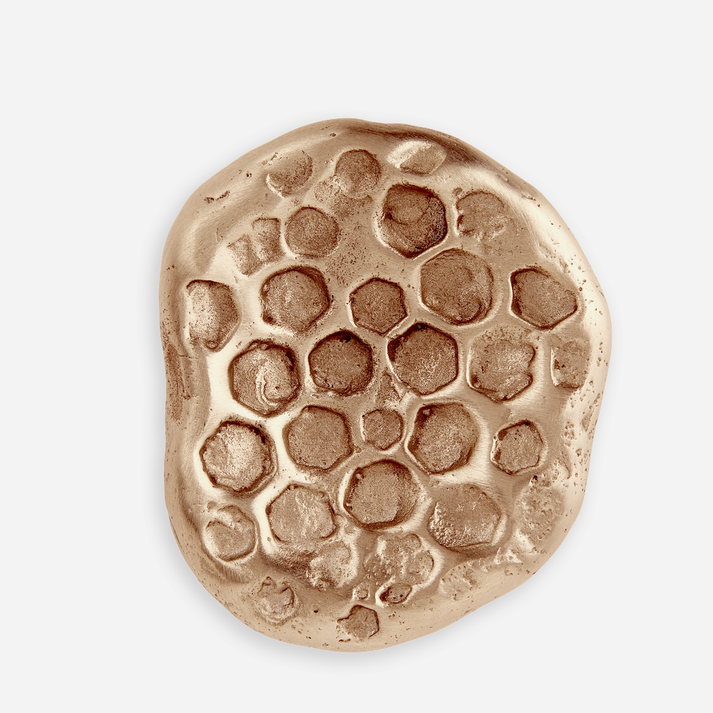 Highbury Honey Solid Bronze Cabinet Knob
