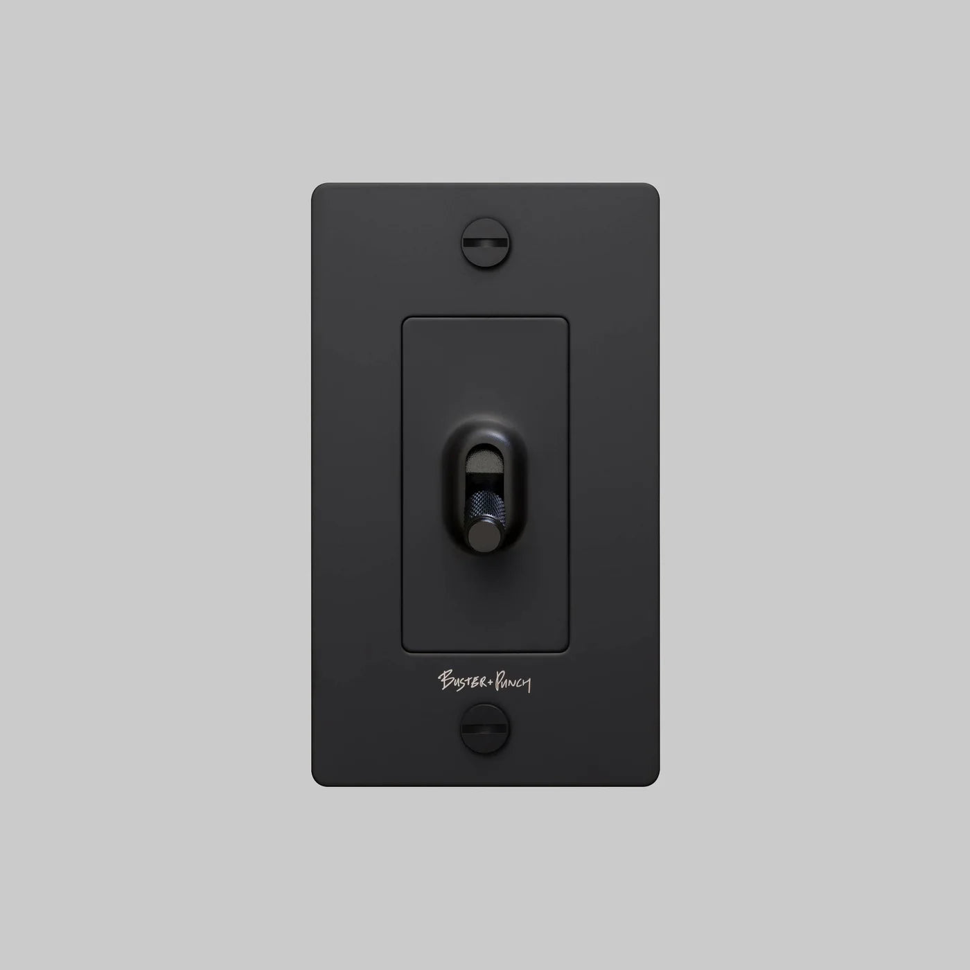 Cross Knurled 1-Toggle Light Switch