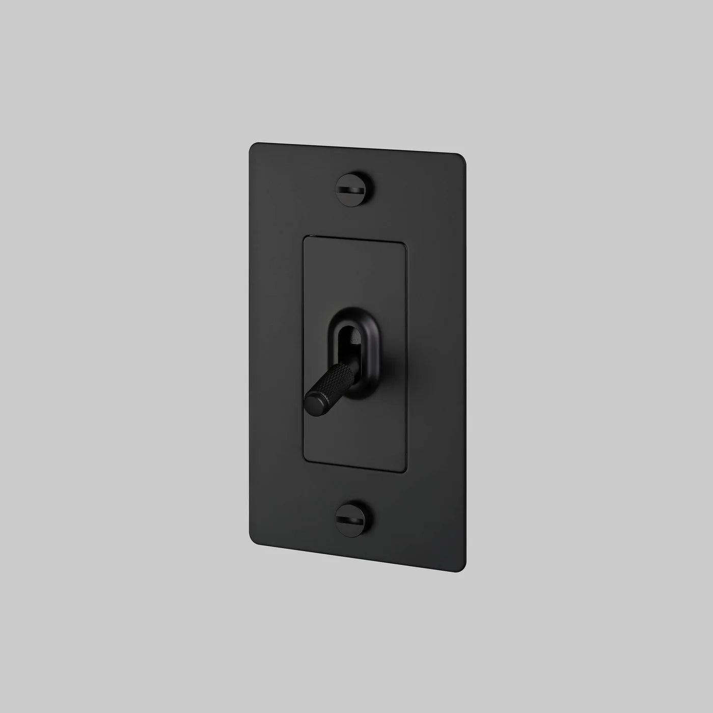 Cross Knurled 1-Toggle Light Switch