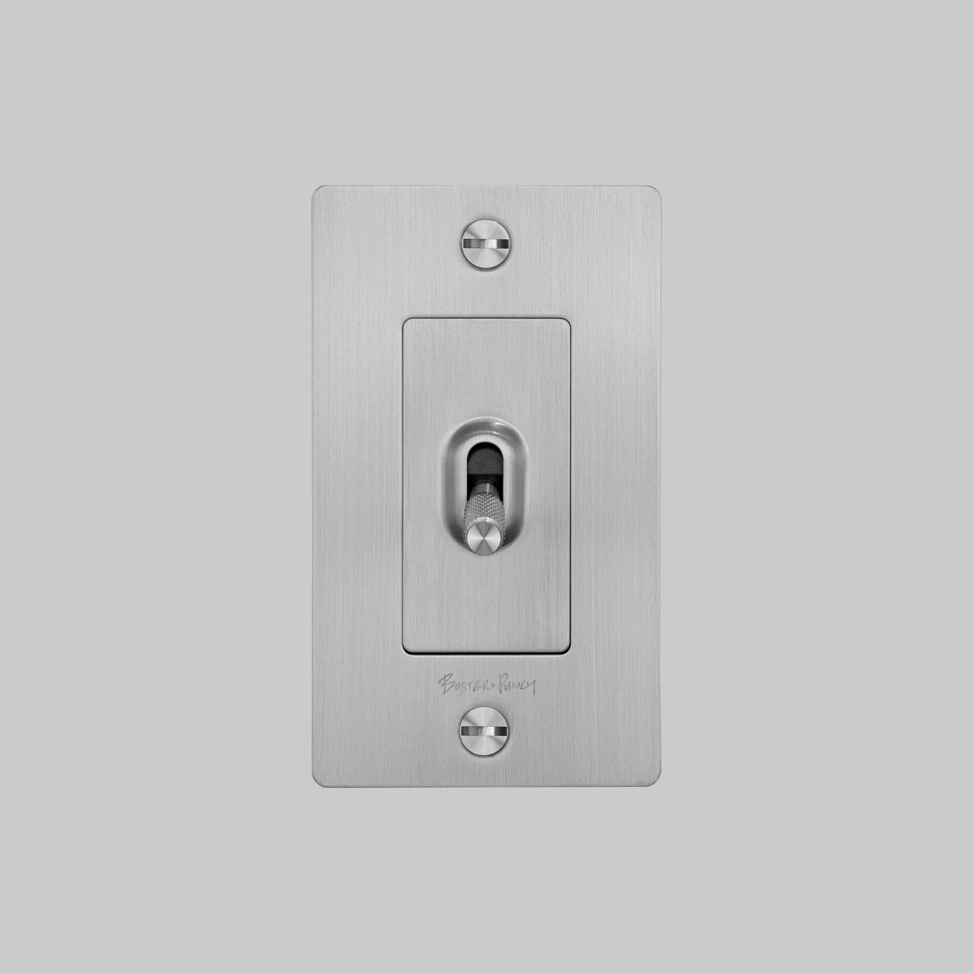 Cross Knurled Toggle Light Switch