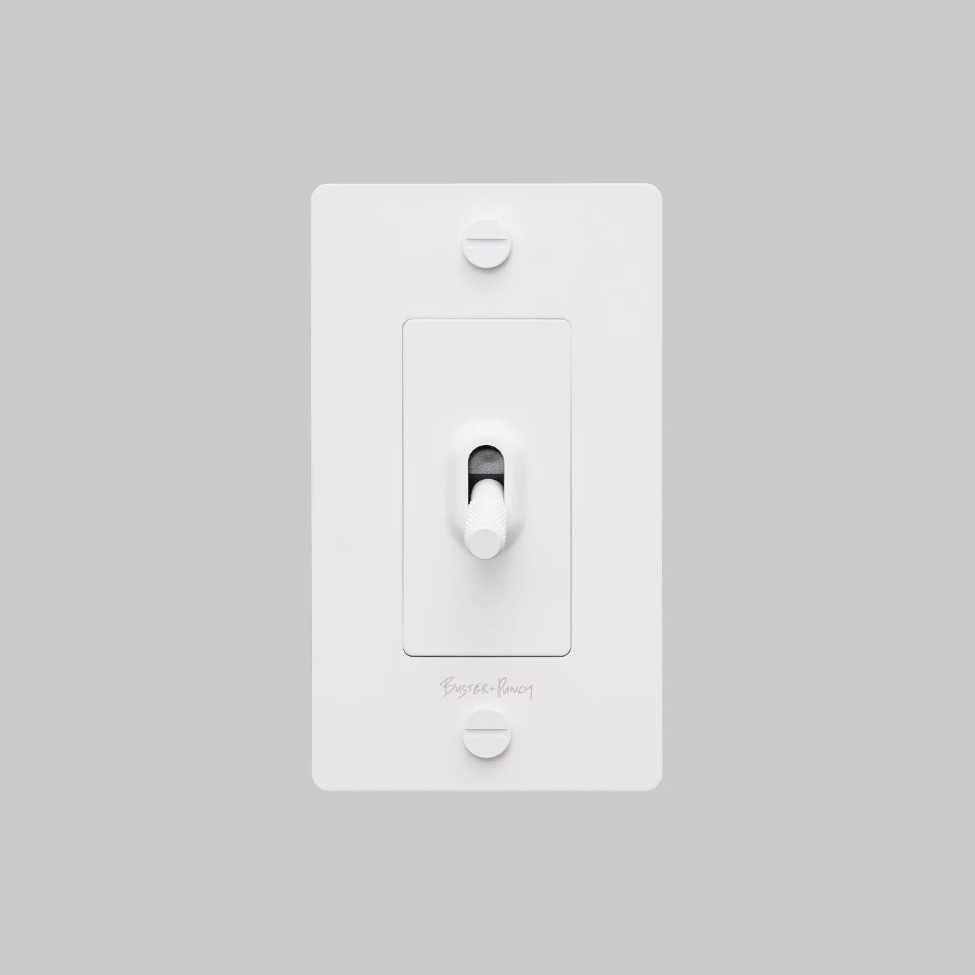 Cross Knurled 1-Toggle Light Switch