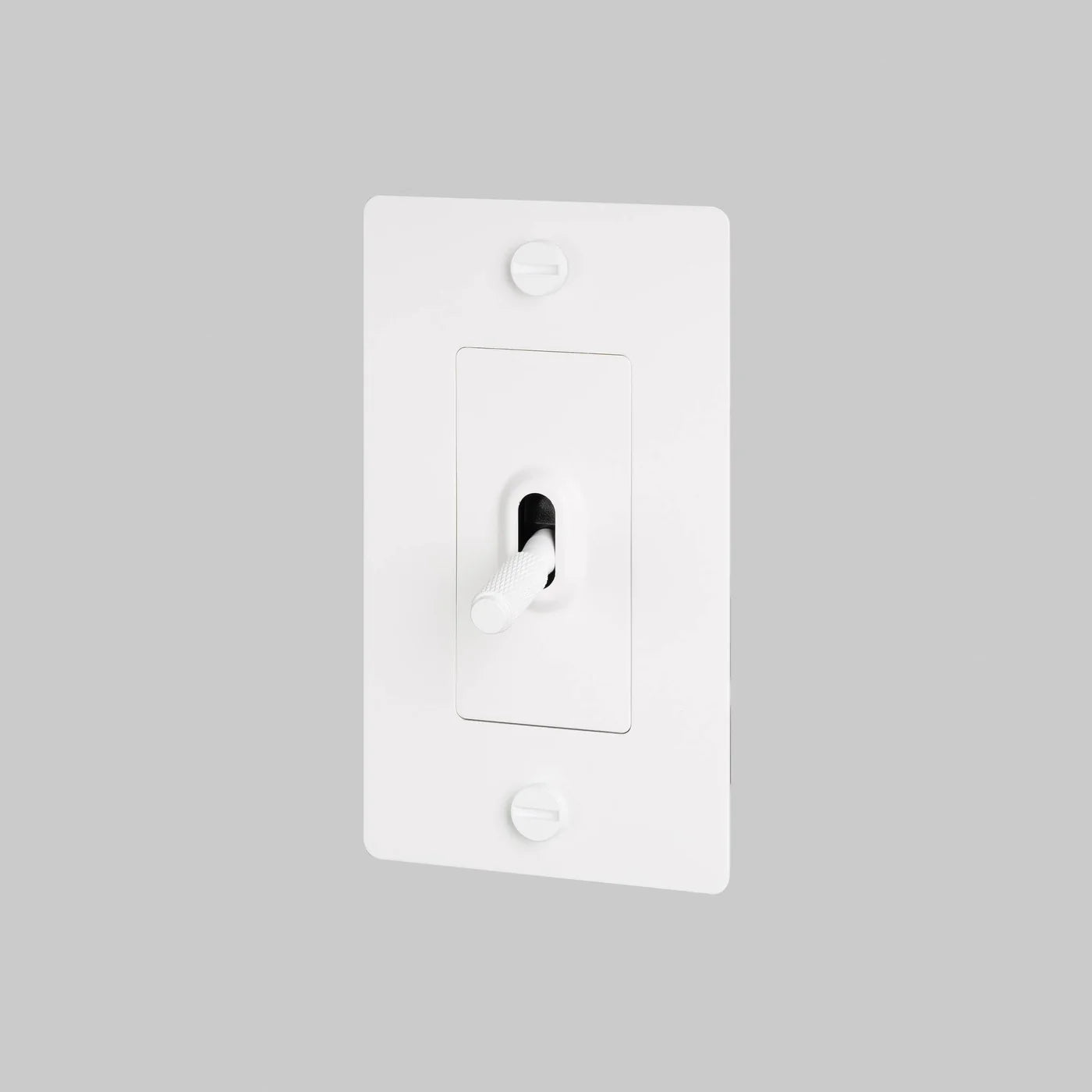 Cross Knurled Toggle Light Switch