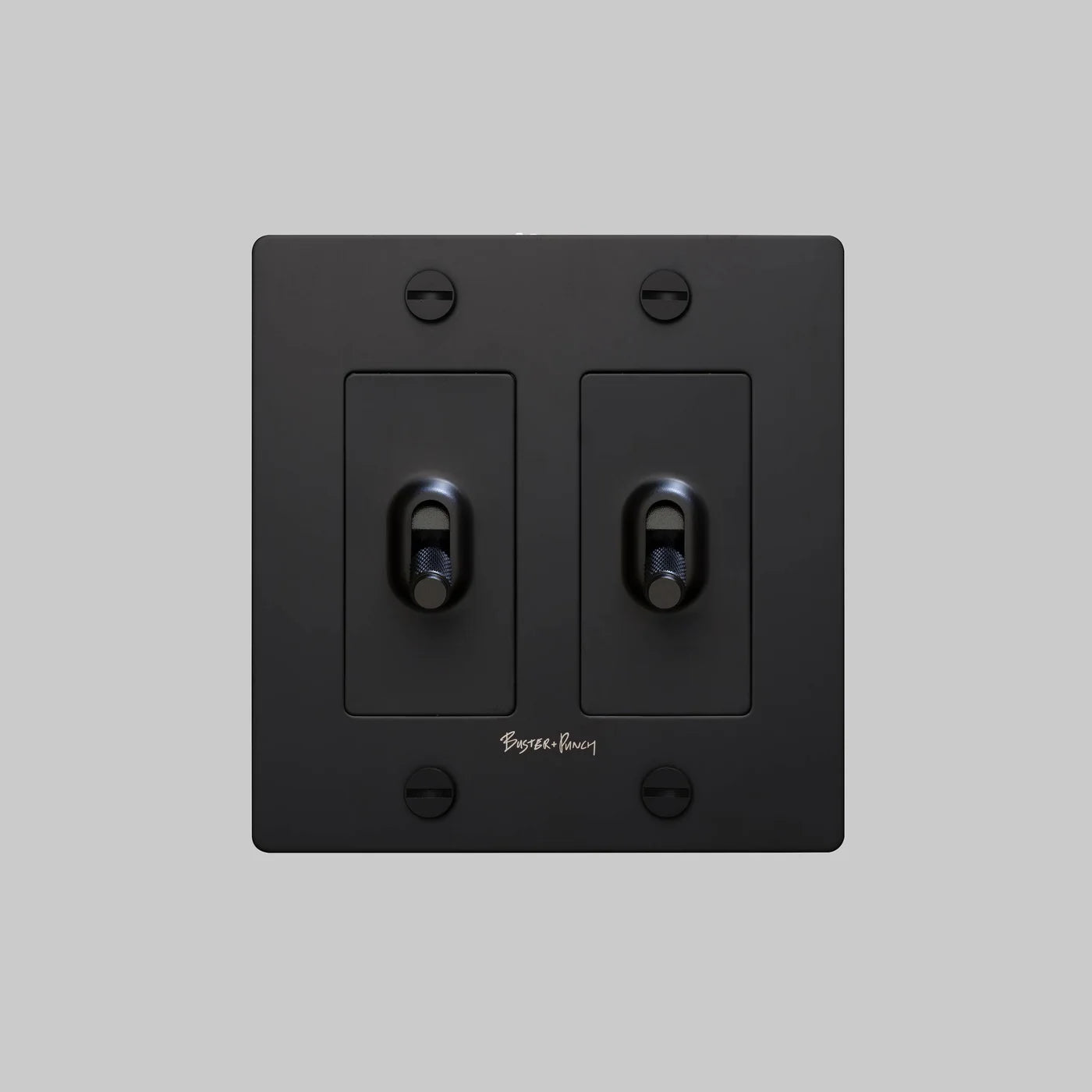 Cross Knurled Toggle Light Switch