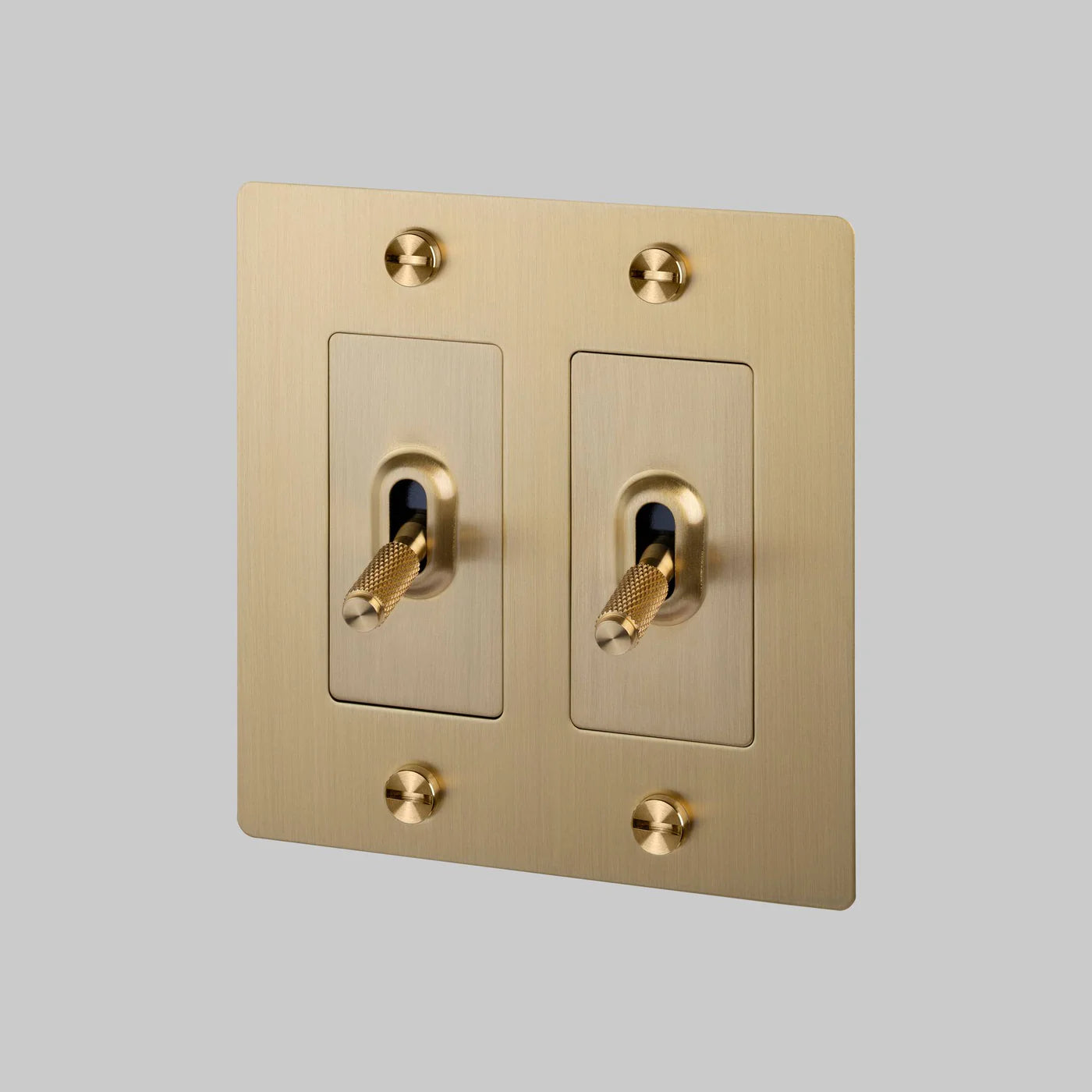 Cross Knurled Toggle Light Switch