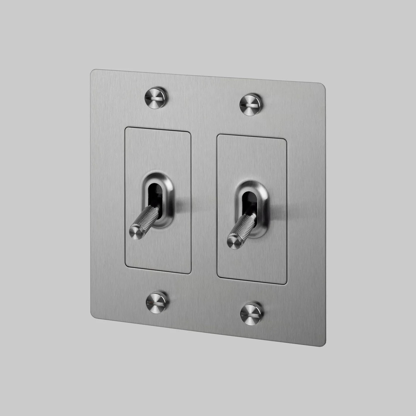 Cross Knurled Toggle Light Switch