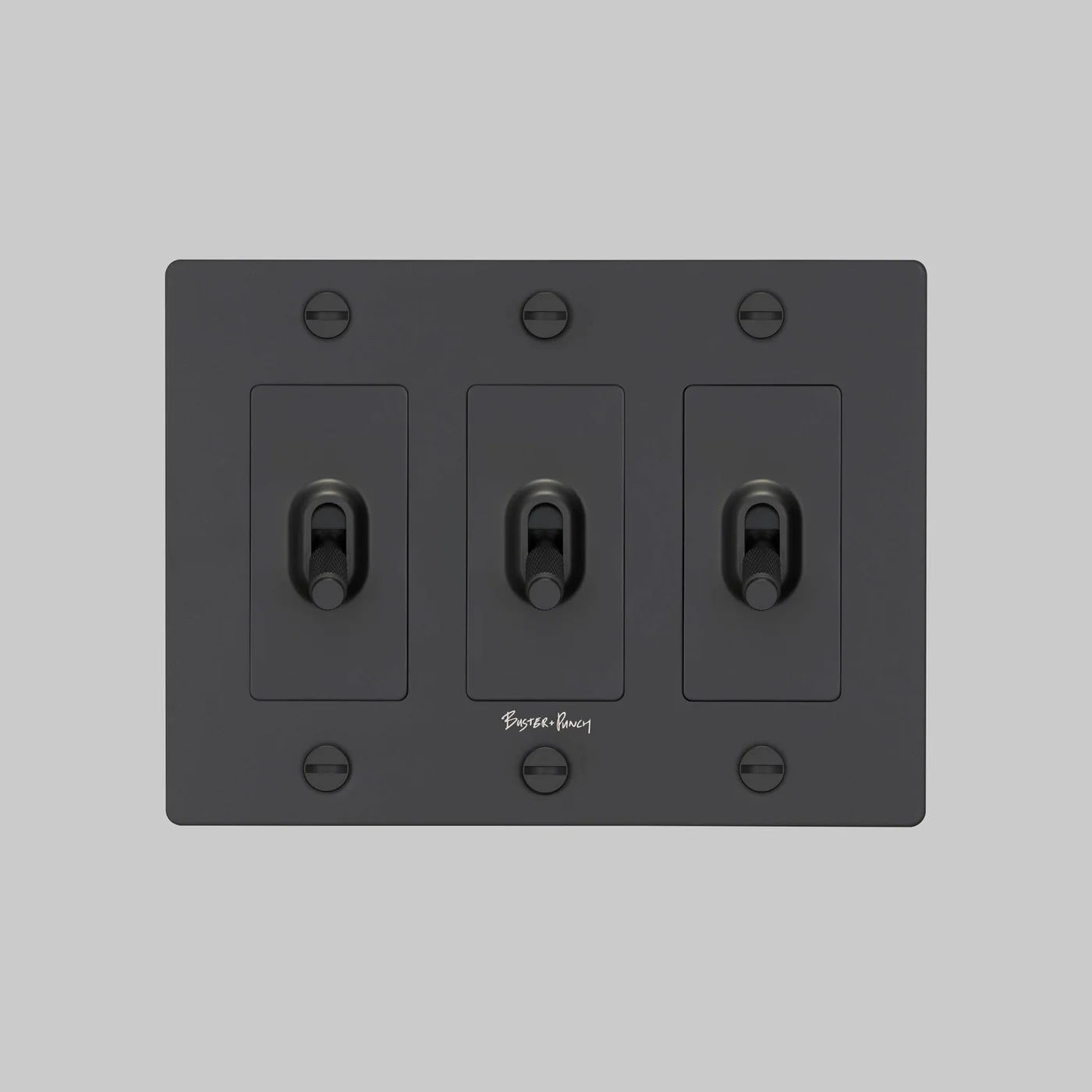 Cross Knurled Toggle Light Switch