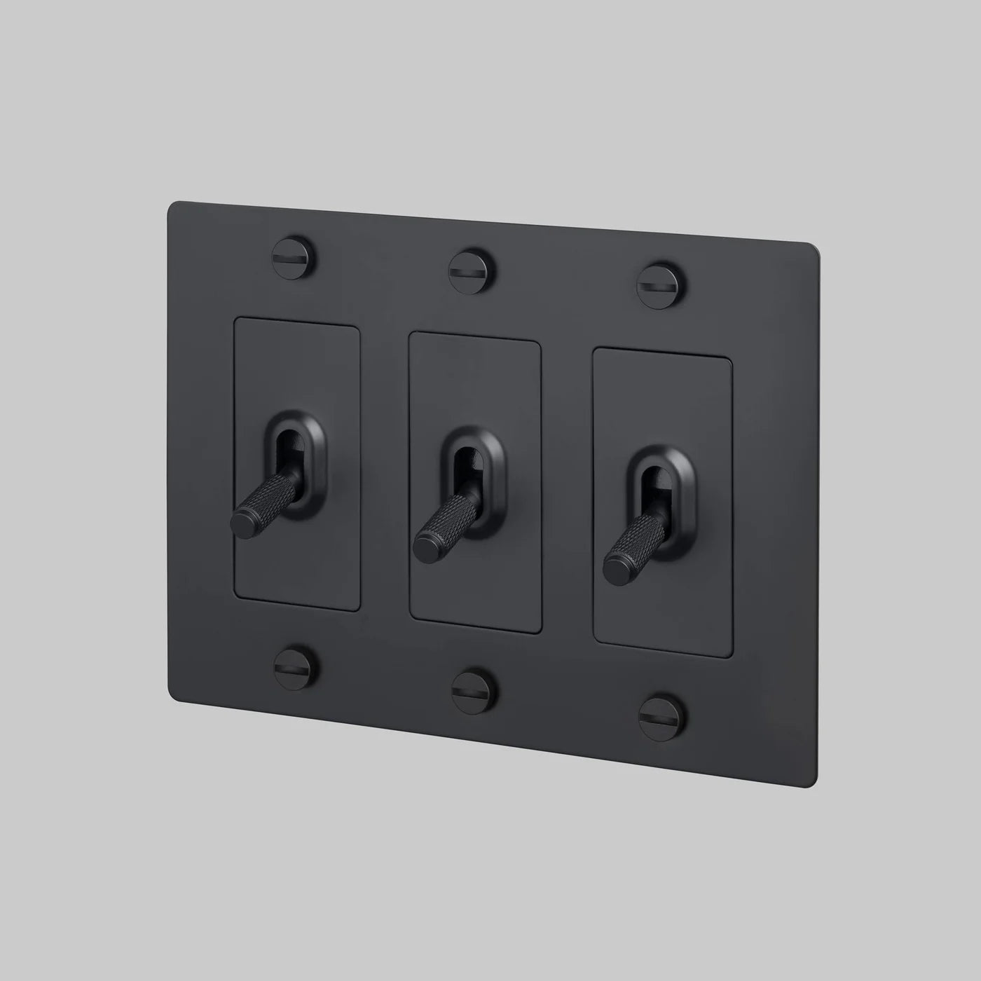 Cross Knurled Toggle Light Switch