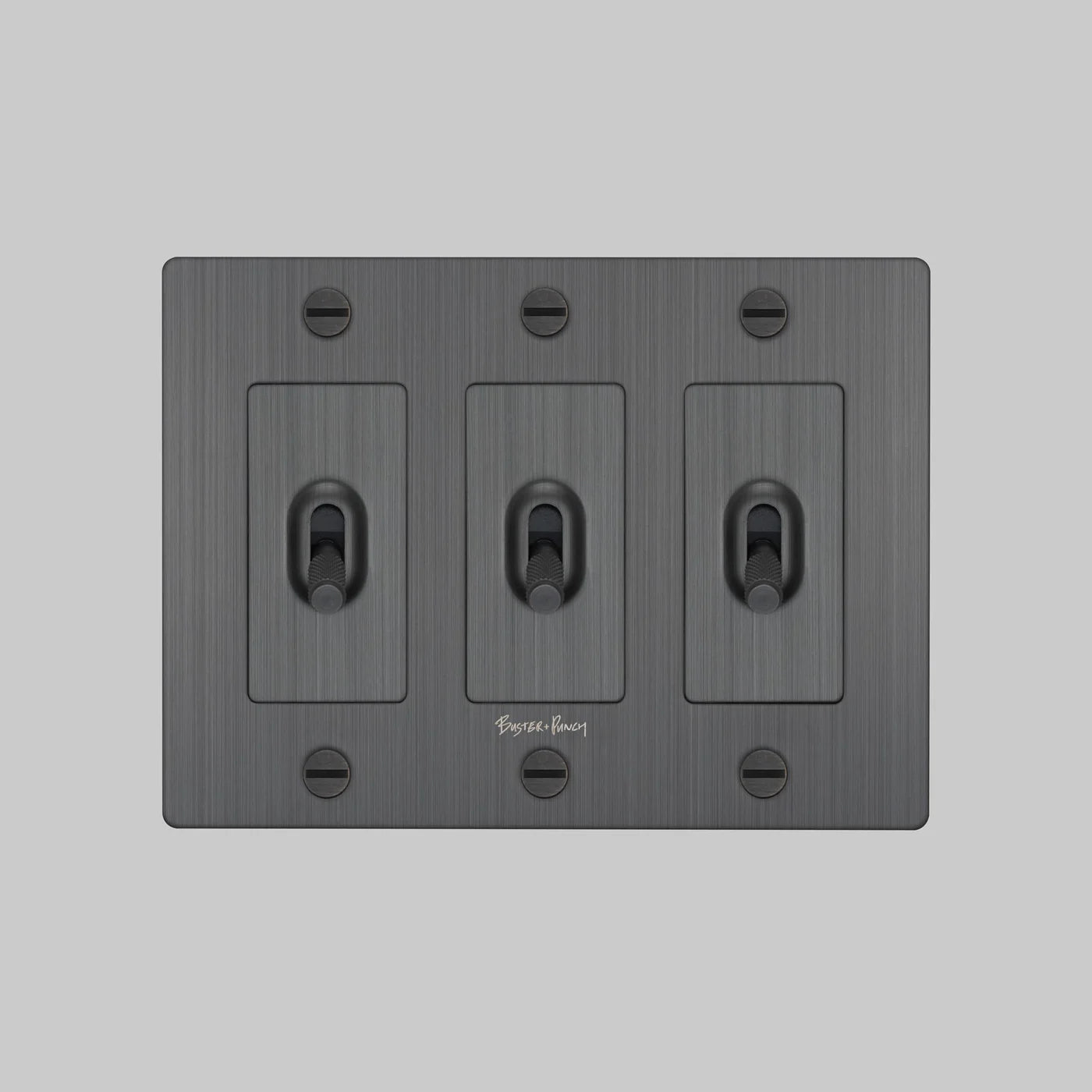 Cross Knurled Toggle Light Switch