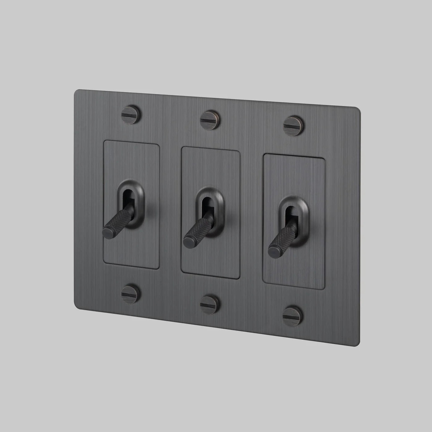 Cross Knurled Toggle Light Switch