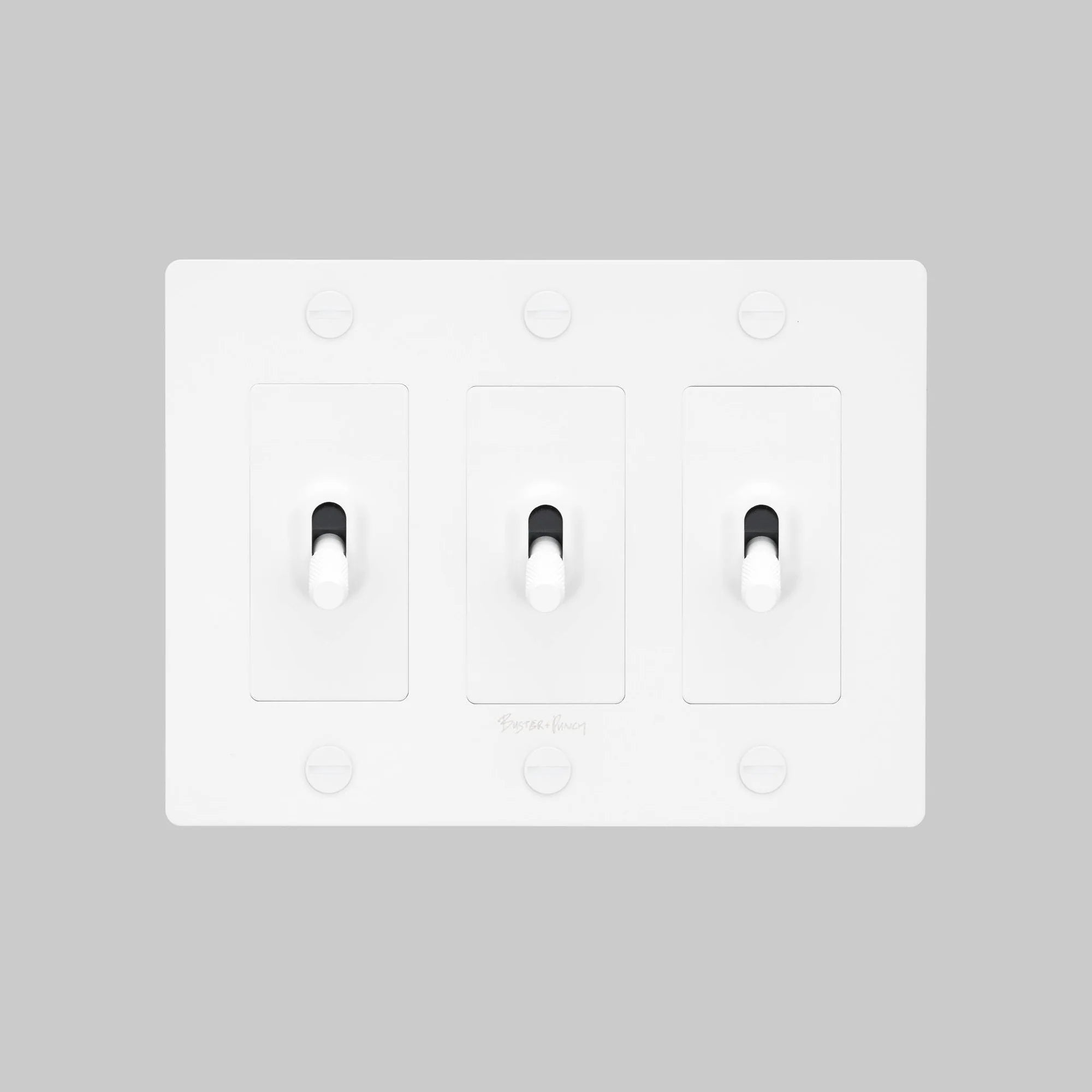Cross Knurled Toggle Light Switch