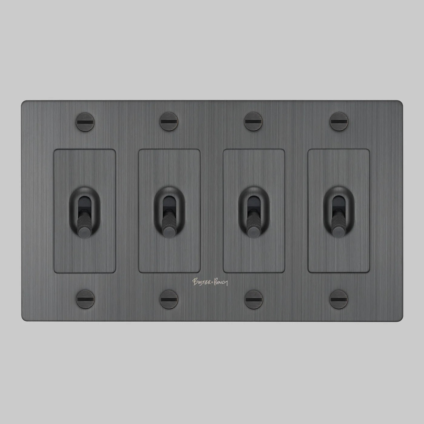 Cross Knurled Toggle Light Switch