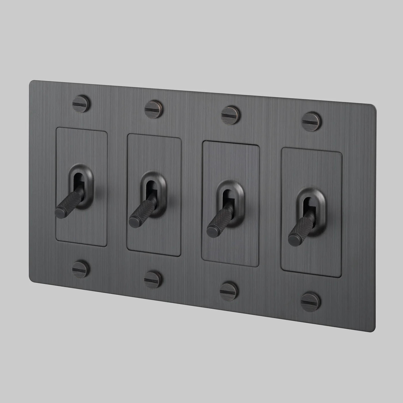 Cross Knurled Toggle Light Switch