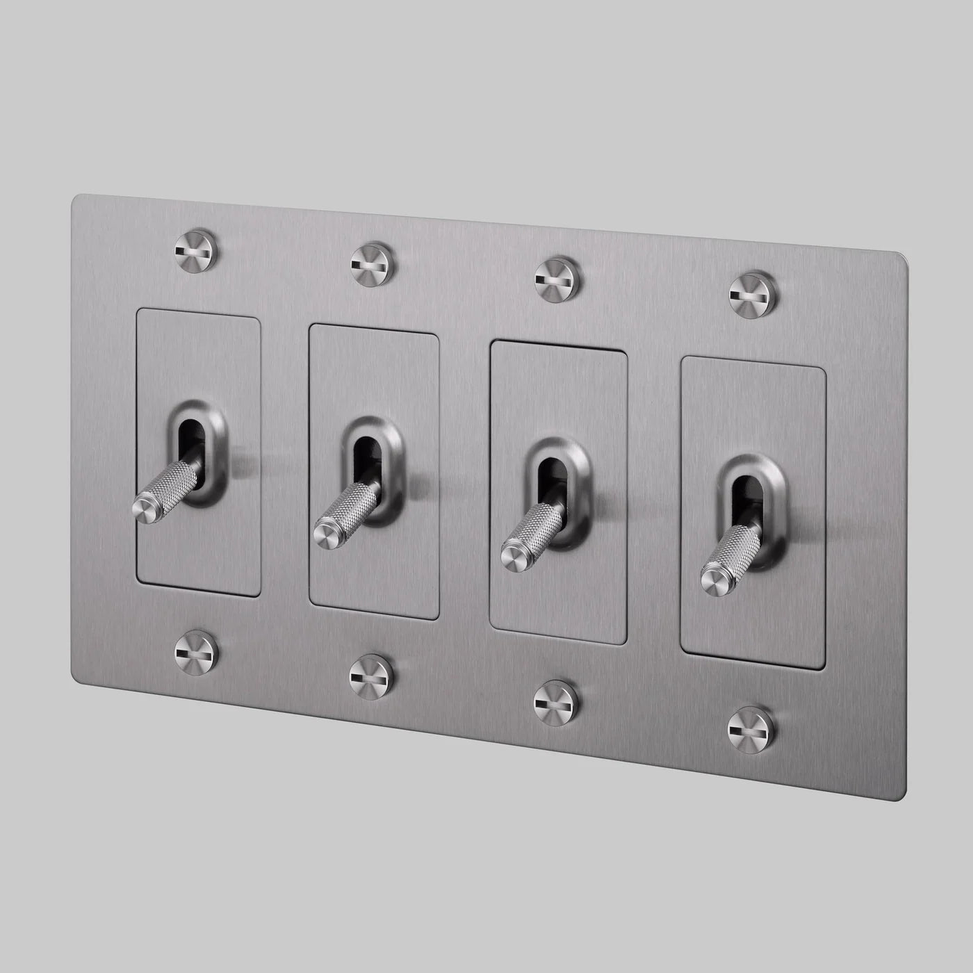 Cross Knurled Toggle Light Switch