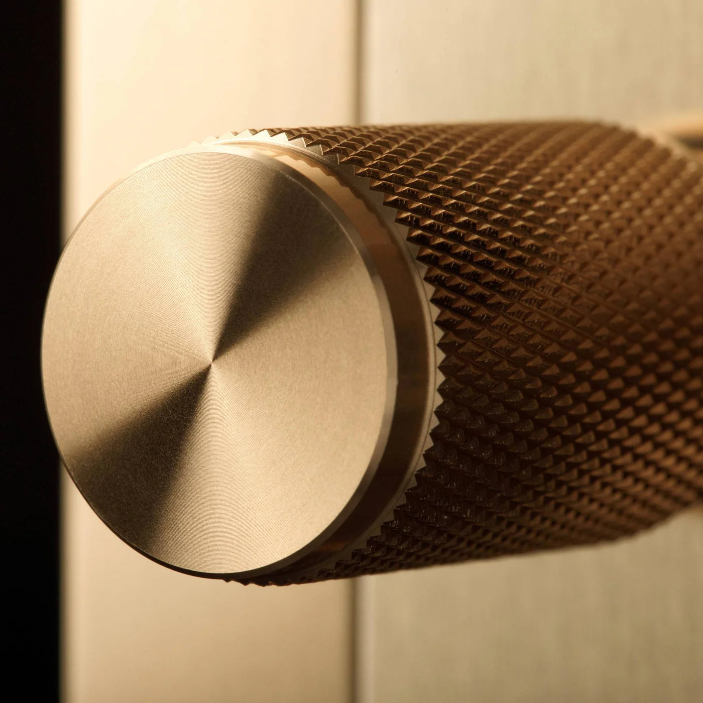 Cross Knurled Dimmer LED Light Switch